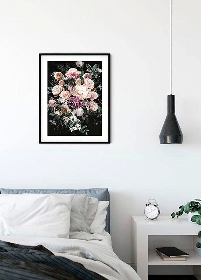 Komar Bild »Charming Bouquet« Blumen 1 Stk. tlg. Wandbild zur Dekoration - ohne Rahmen