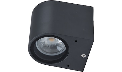 HEITRONIC LED Wandleuchte »Kubus 2«, Wandlampe,Außenlampe,indirekter  Lichtaustritt nach unten,aus Edelstahl | BAUR