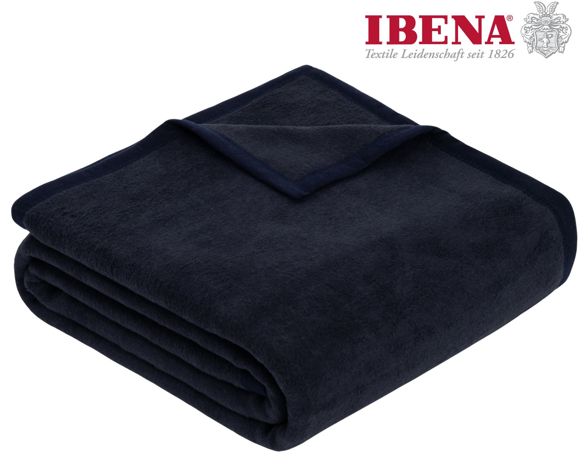 IBENA Wohndecke "Luxus" verschiedene Größen, unifarbenes Design, Kuscheldec günstig online kaufen