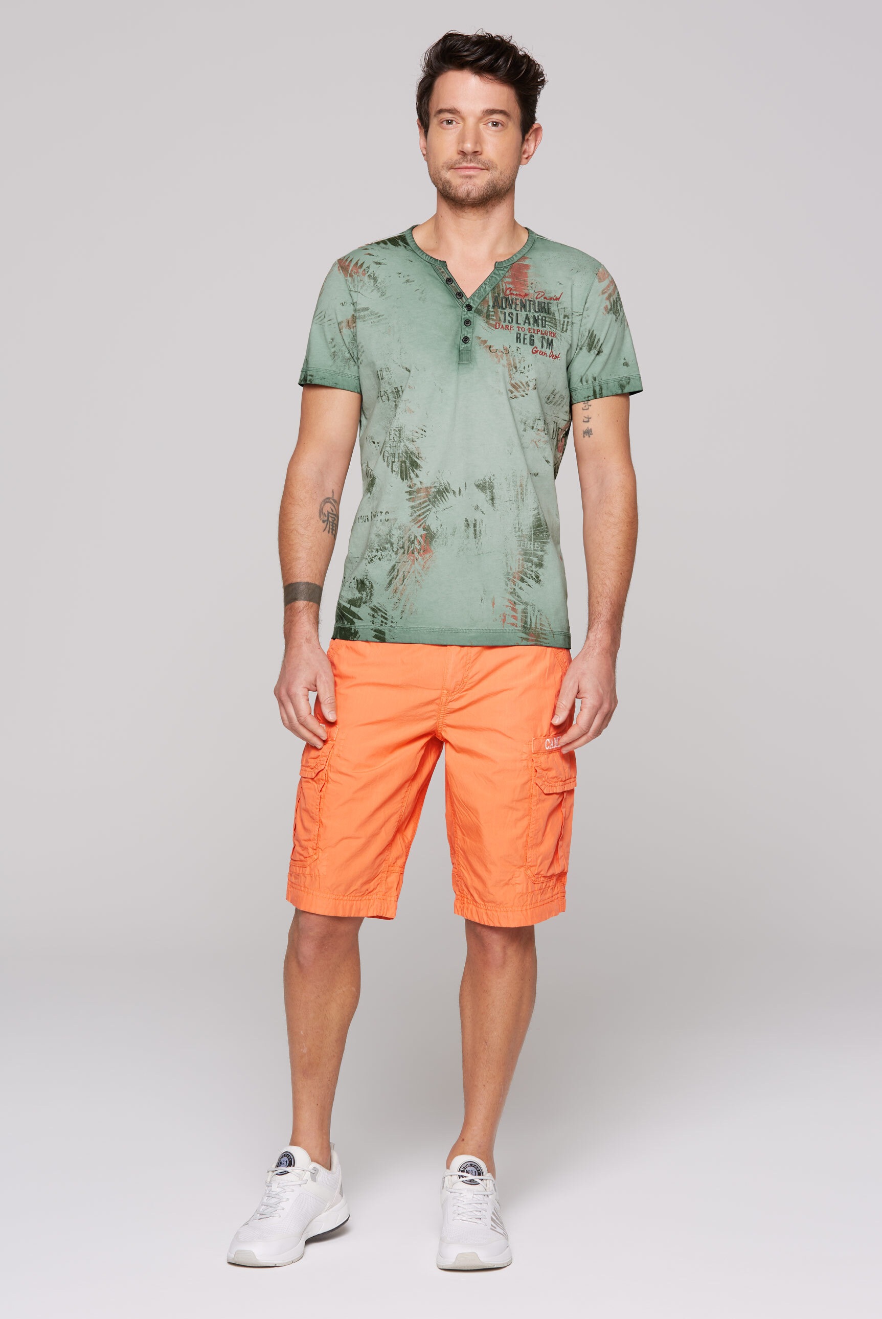 CAMP DAVID Cargoshorts, aus Baumwolle