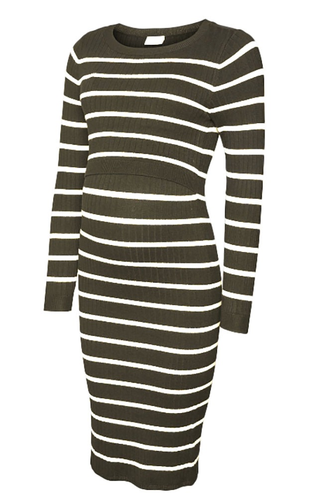 Mamalicious Umstandskleid "MLNEWSIV JUNE LS UK KNIT DRESS 2F A NOOS" günstig online kaufen