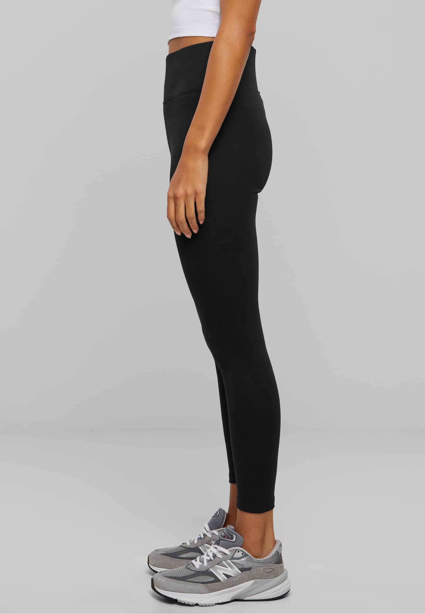 URBAN CLASSICS Leggings »Urban Classics Damen Ladies High Waist Jersey Leggings«, (1 tlg.)
