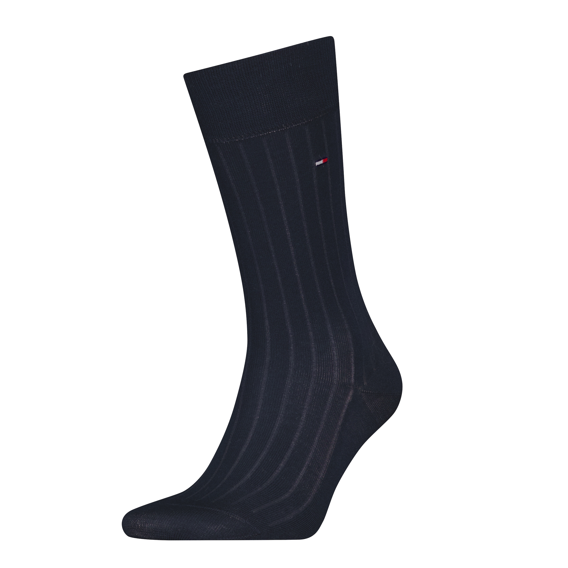 Tommy Hilfiger Socken "Th Men Sock 1P Premium Rib Fil D Ecosse"
