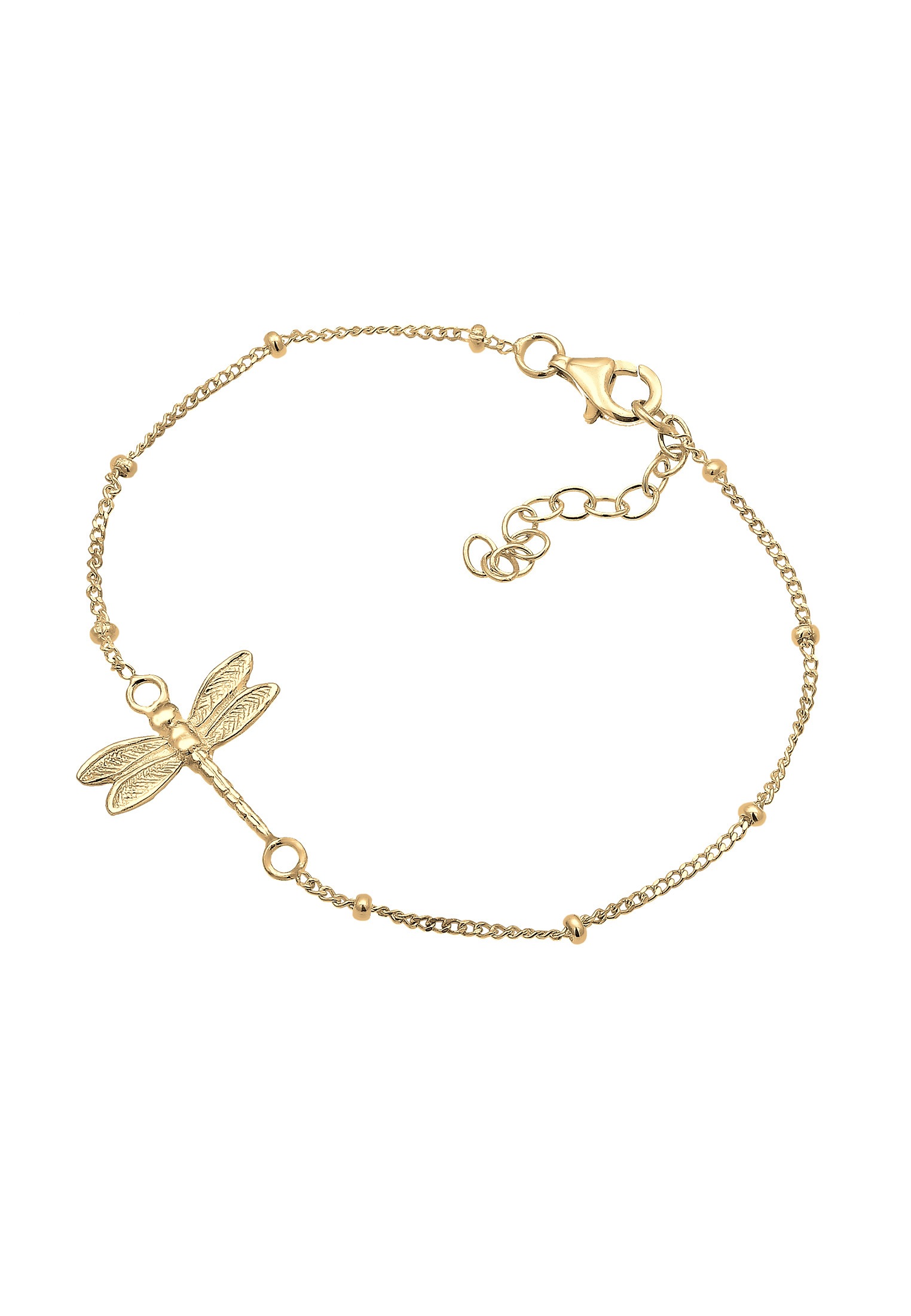 Elli Armband »Libelle Kugelkette Verspielt Sommer 925 Silber«