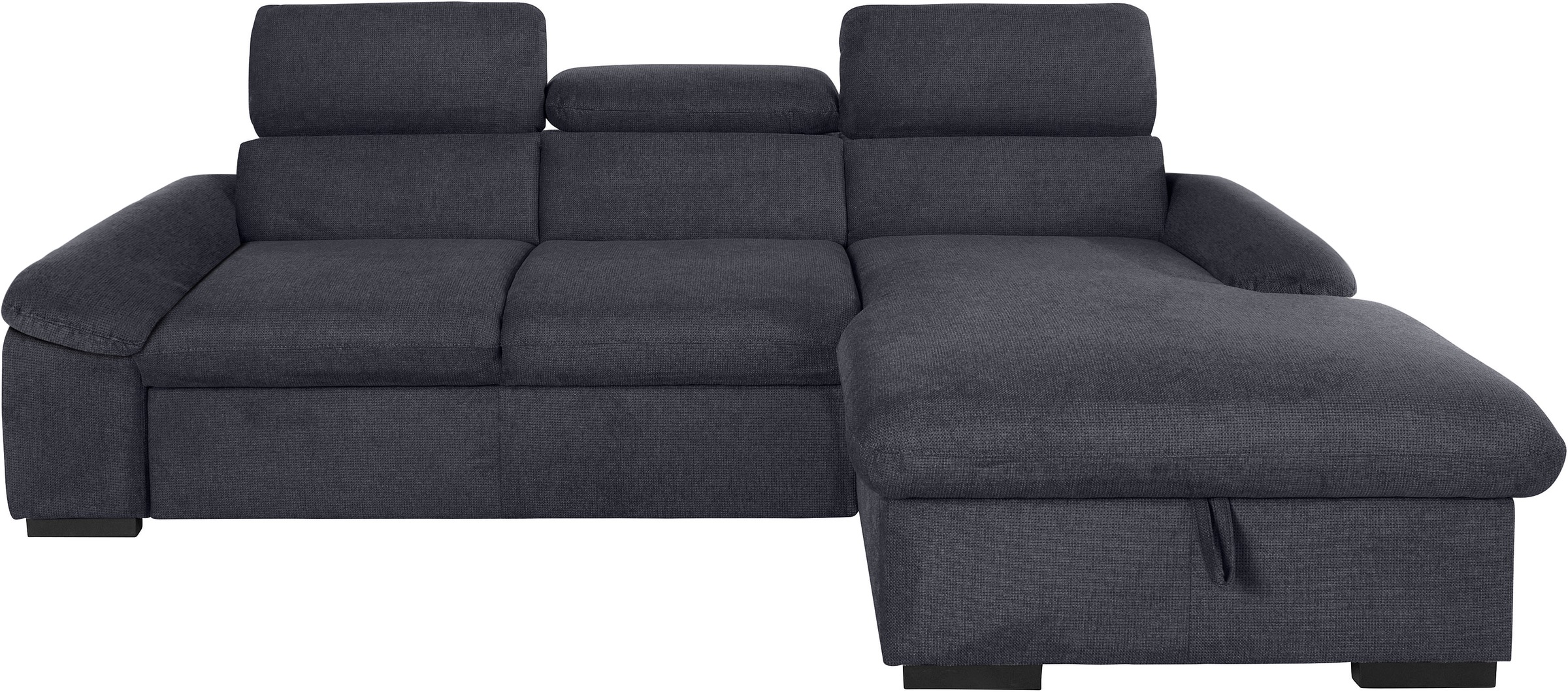 COTTA Ecksofa "Lola L-Form", (Set, mit Hocker), mit Hocker & Kopfteilfunkti günstig online kaufen