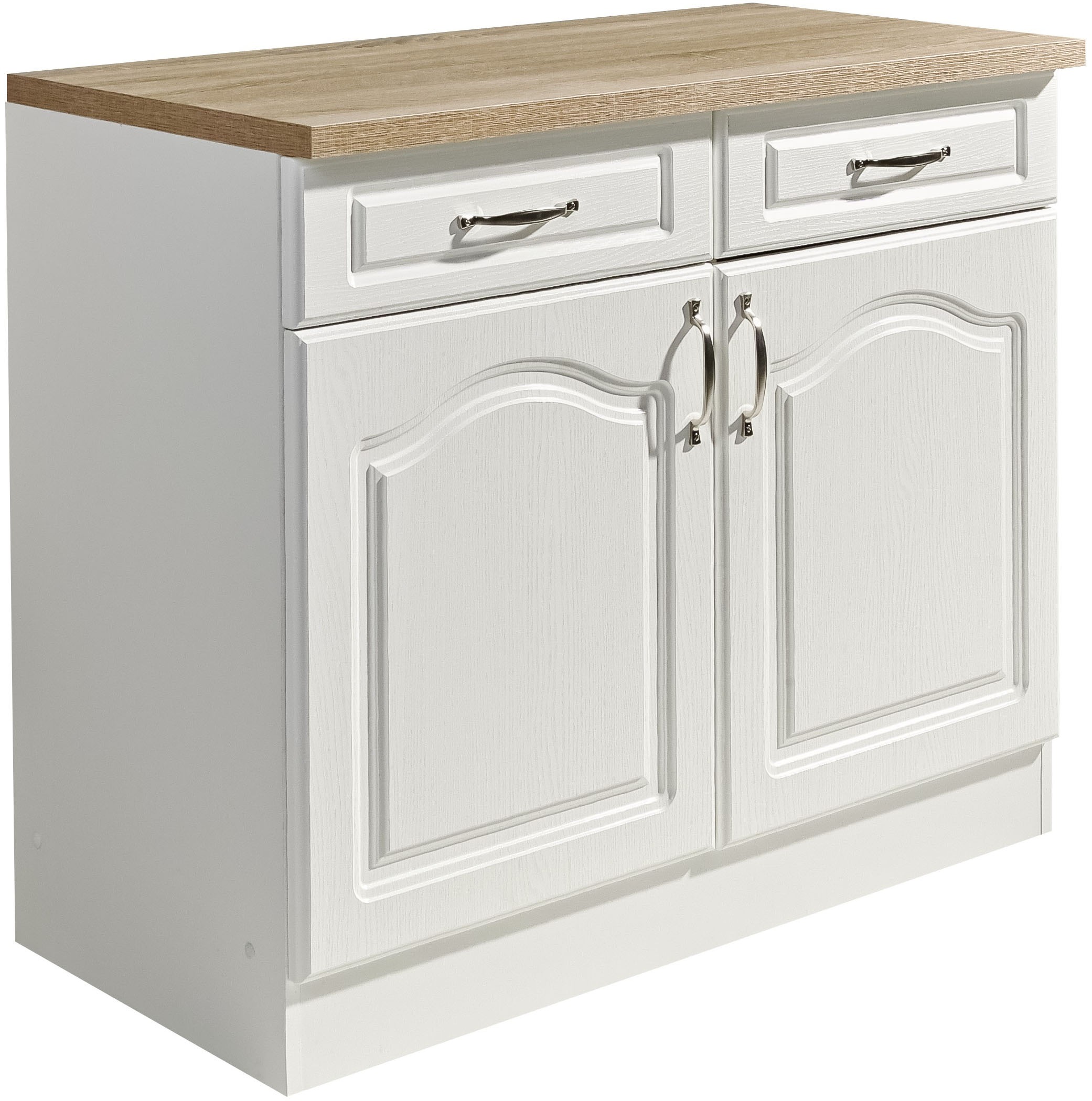 wiho Küchen "Linz" 100 cm breit, in Landhaus-Optik günstig online kaufen