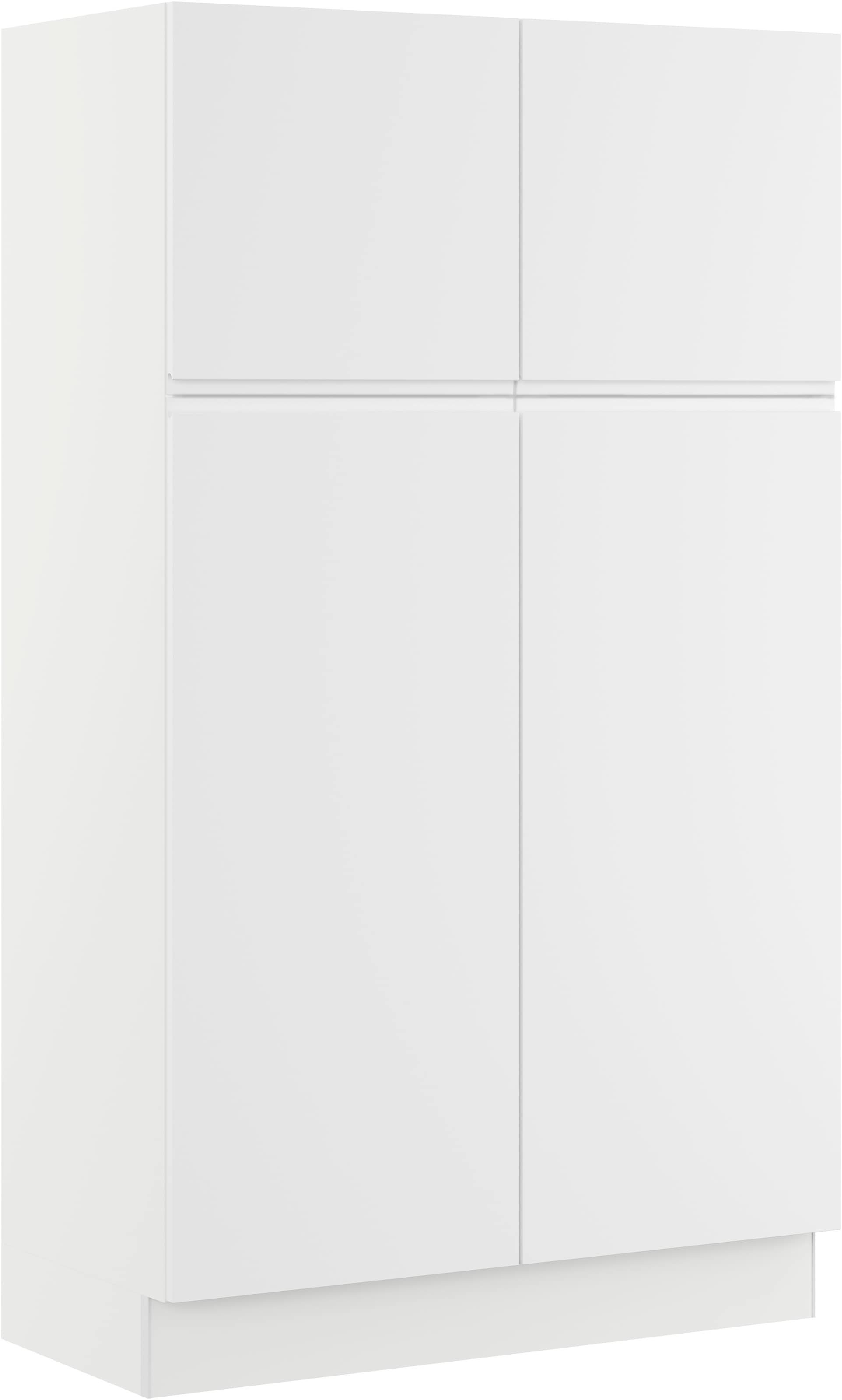 IMPULS KÜCHEN Mehrzweckschrank-Set "Warschau" Schuhschrank und Waschekorbsc günstig online kaufen