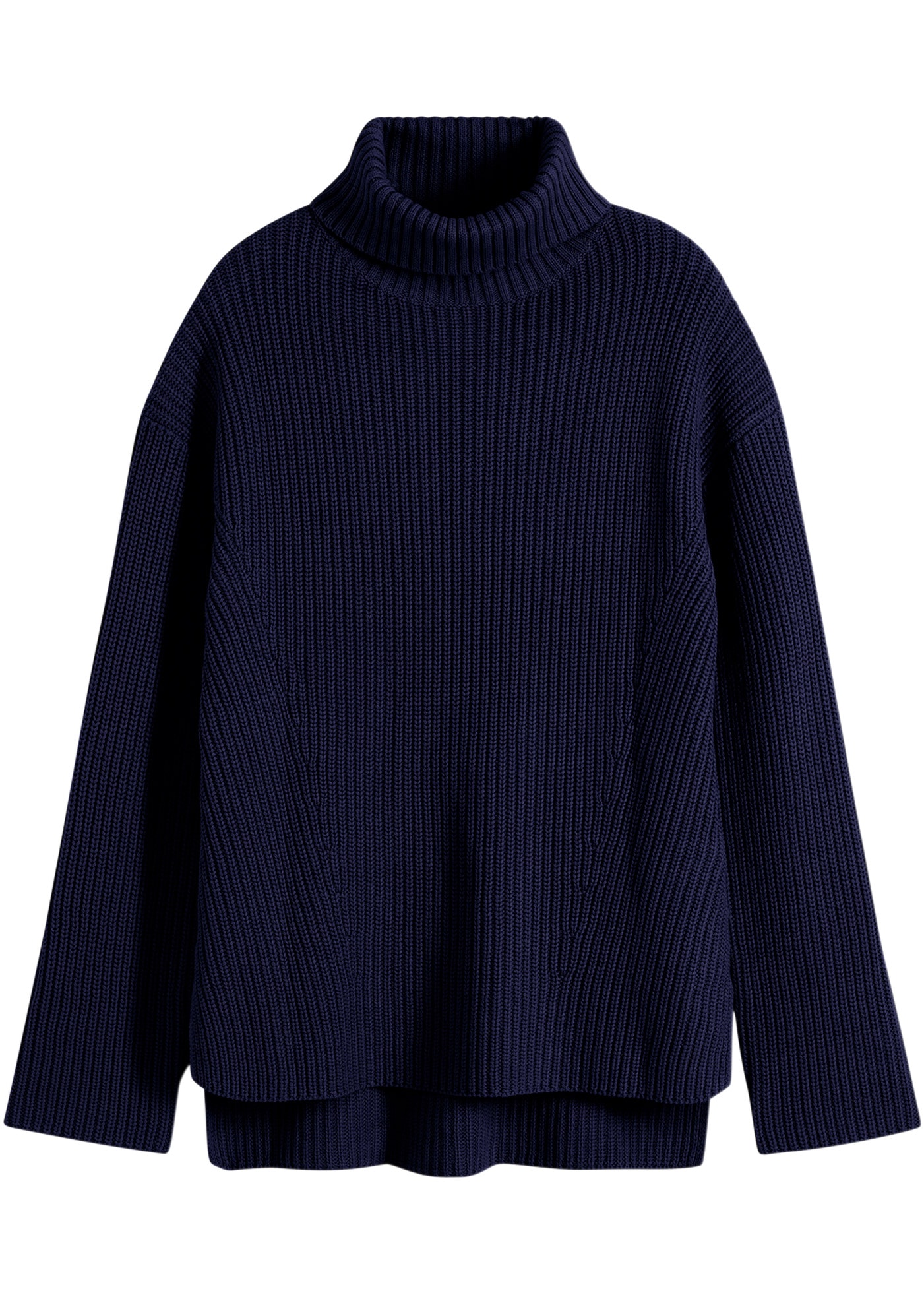 bonprix Rollkragenpullover »Rollkragenpullover aus reiner Baumwolle«, Rollkragenpullover aus reiner Baumwolle
