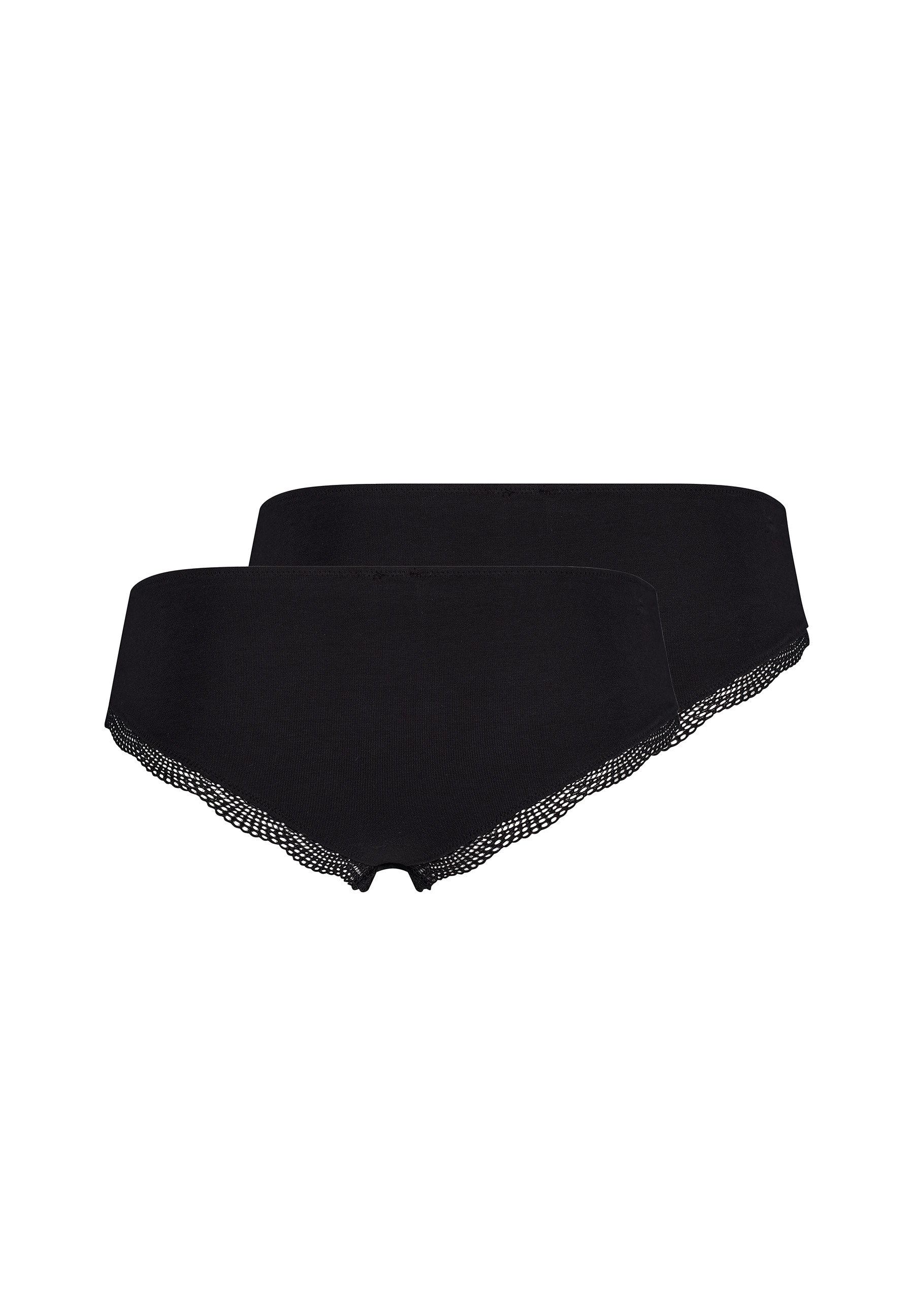 Skiny Panty »Classicotton«, (2er Pack), feminin, bequem, elastisch, mit Spitze, mit Stretch, Baumwollmix