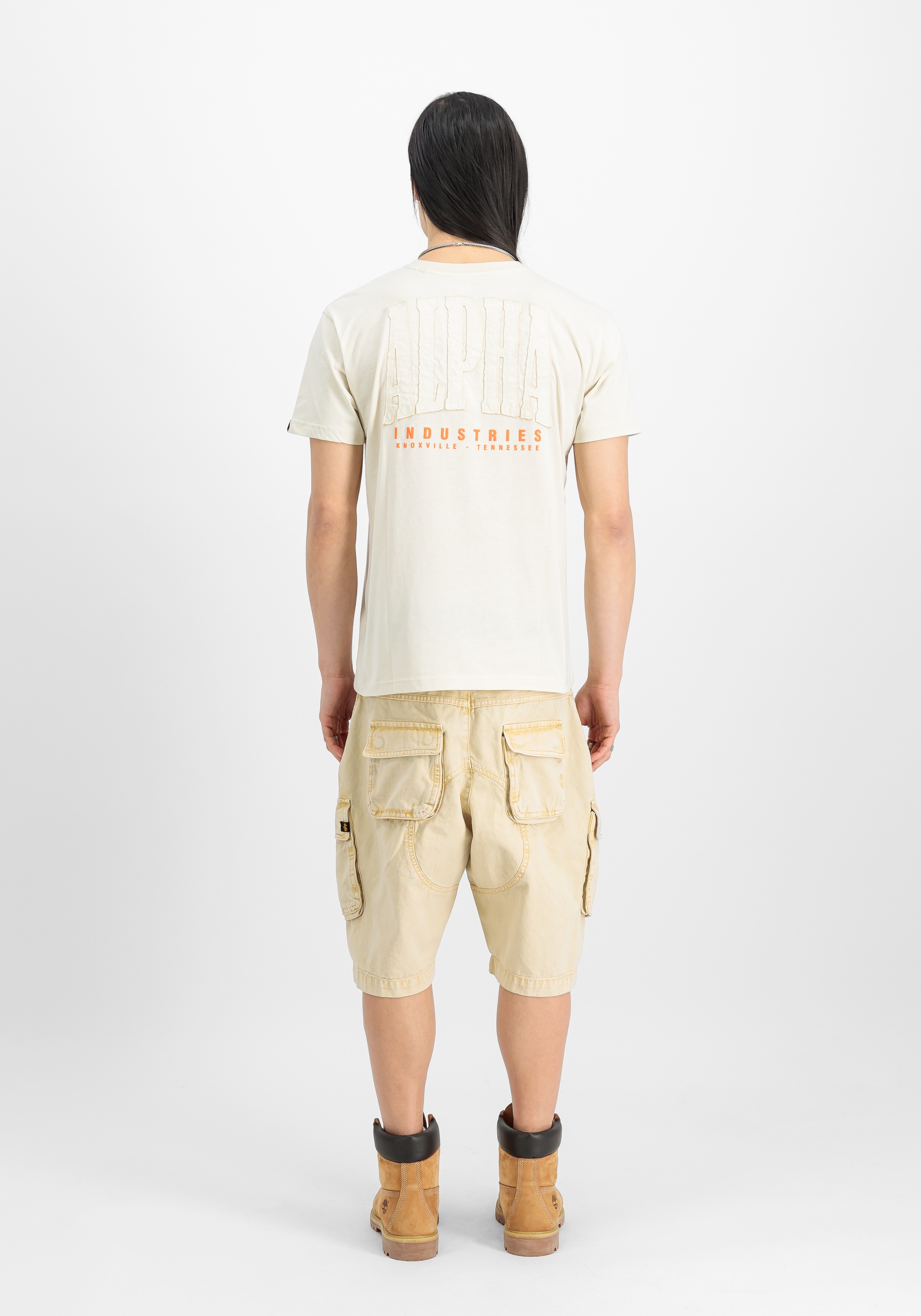 Alpha Industries T-Shirt »Coach T-Shirt Back Embroidery T-Shirt«