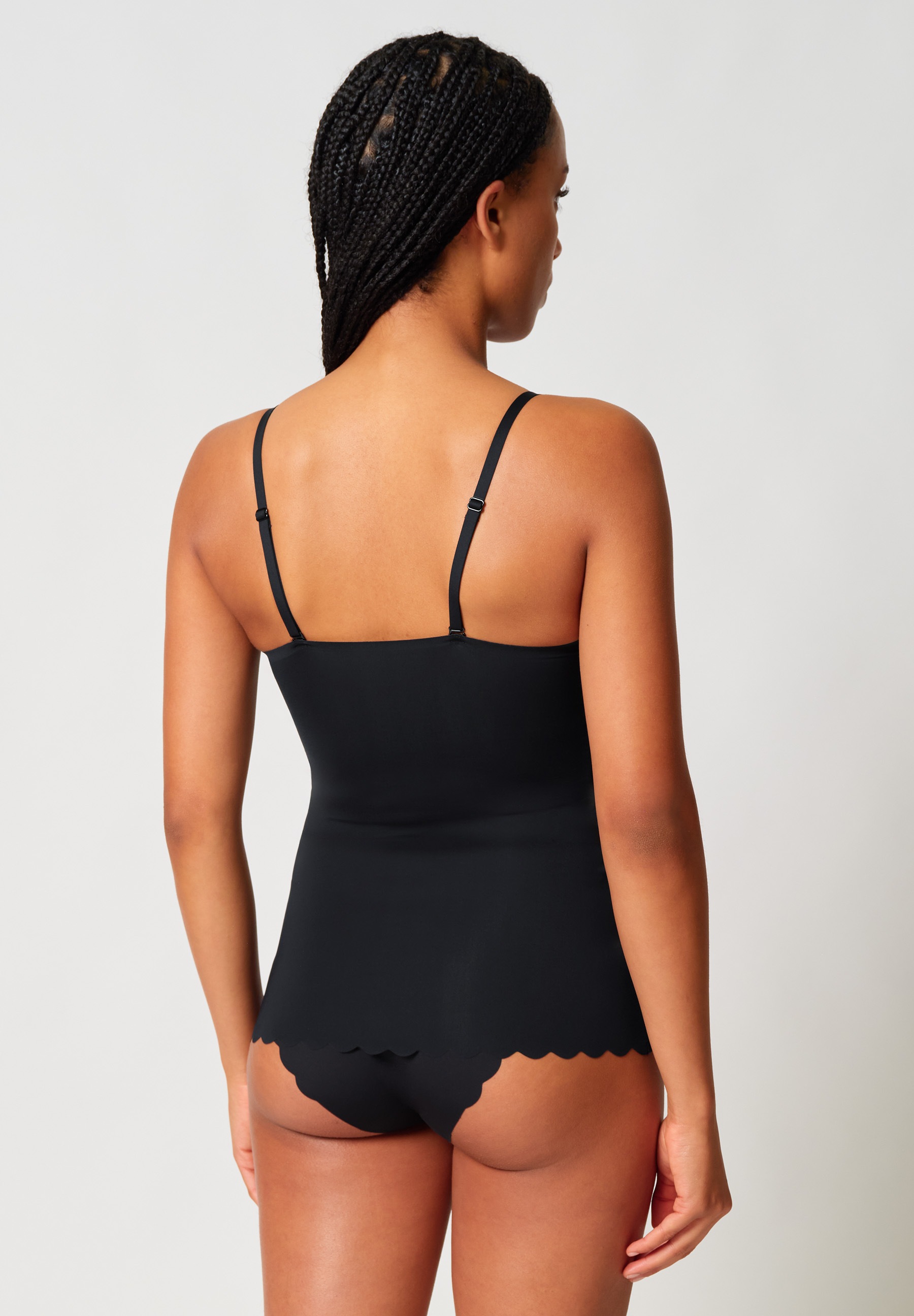 Achseltop SKINY "Sensation", Damen, Gr. 40, 1 Stk., N-Gr, schwarz, Obermaterial: 56% Polyamid, 44% Elasthan, unifarben, normal, Unterhemden 3
