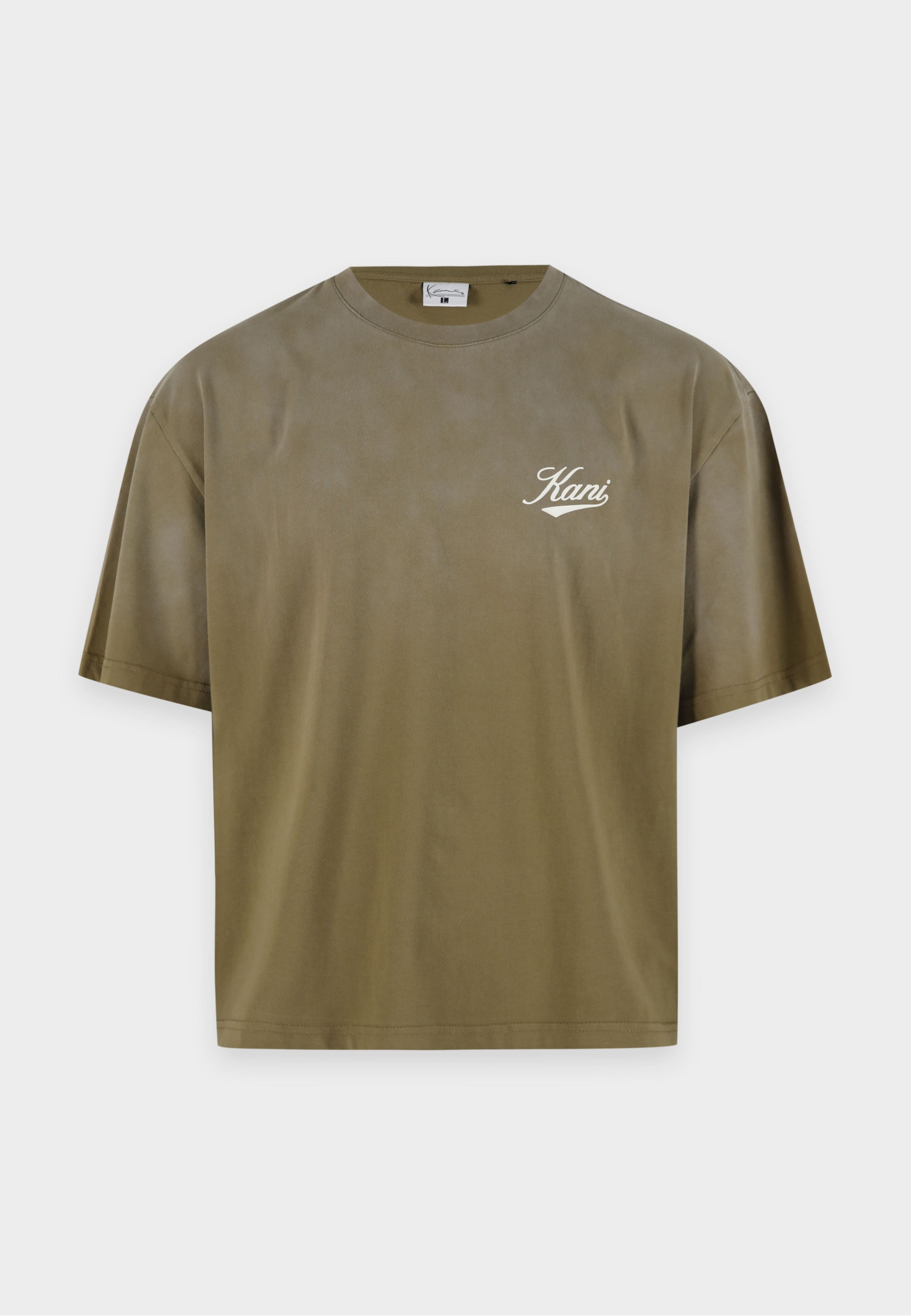 Karl Kani T-Shirt "Karl Kani Cursive Varsity Gradient Boxy T-Shirt" 1