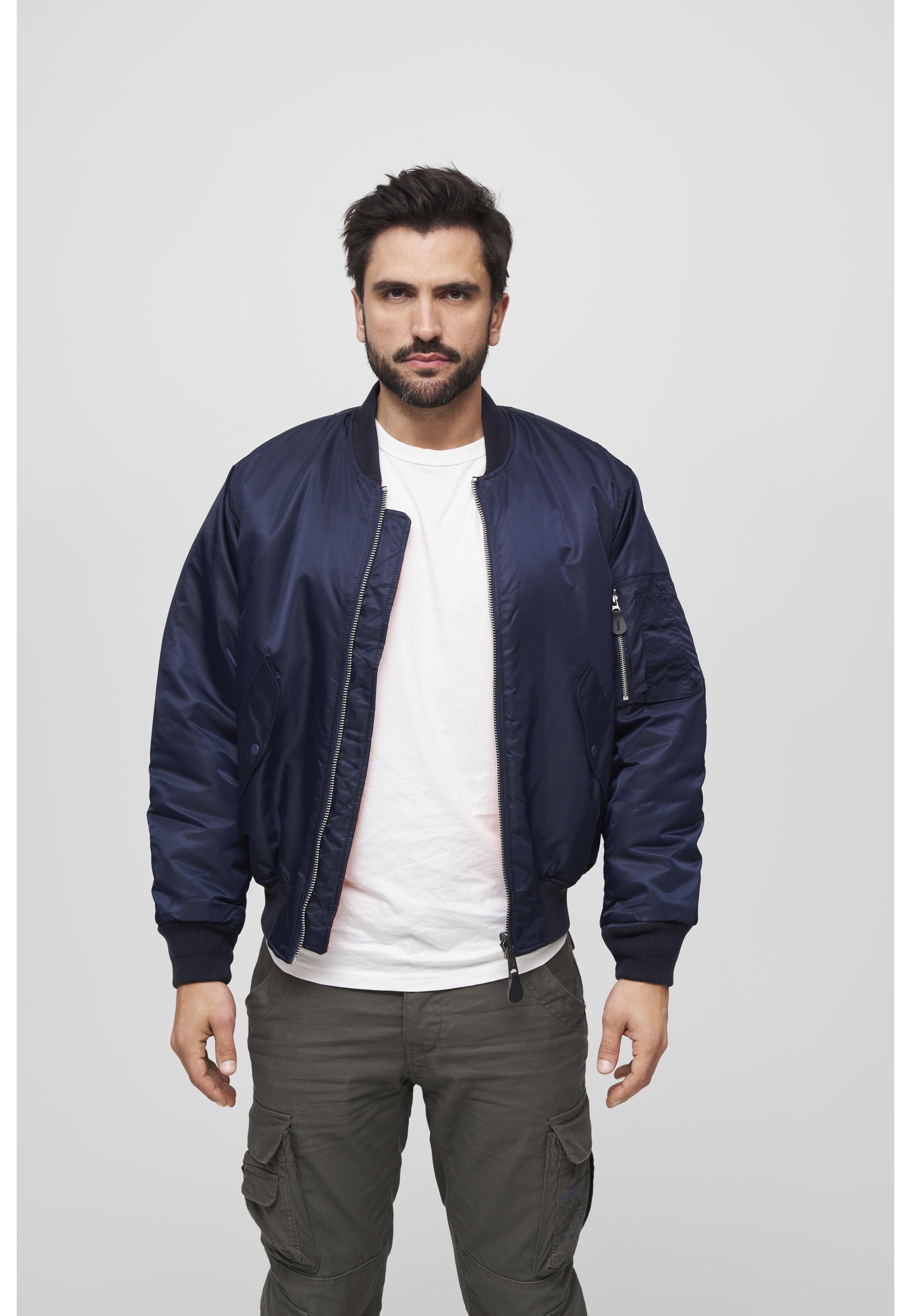 Brandit Anorak »Brandit Herren MA1 Bomber Jacket« 1 Stk. tlg. ohne Kapuze