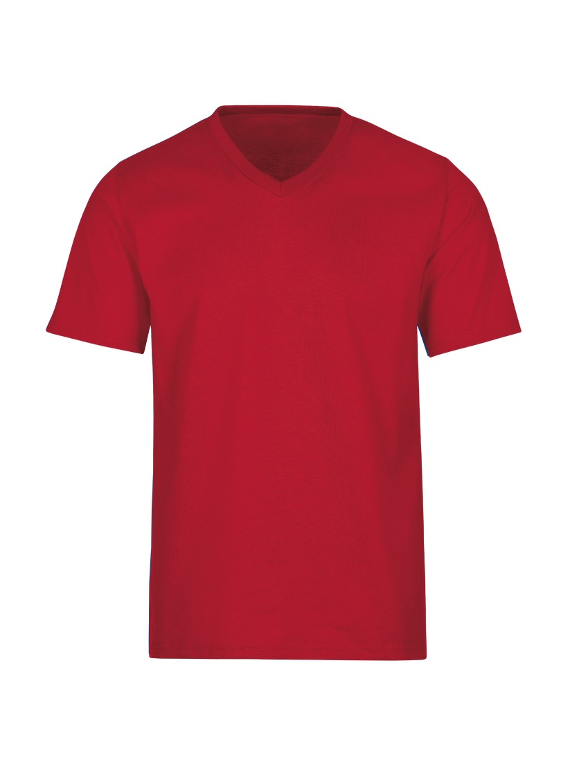 Trigema T-Shirt »TRIGEMA V-Shirt DELUXE Baumwolle«, (1 tlg.)