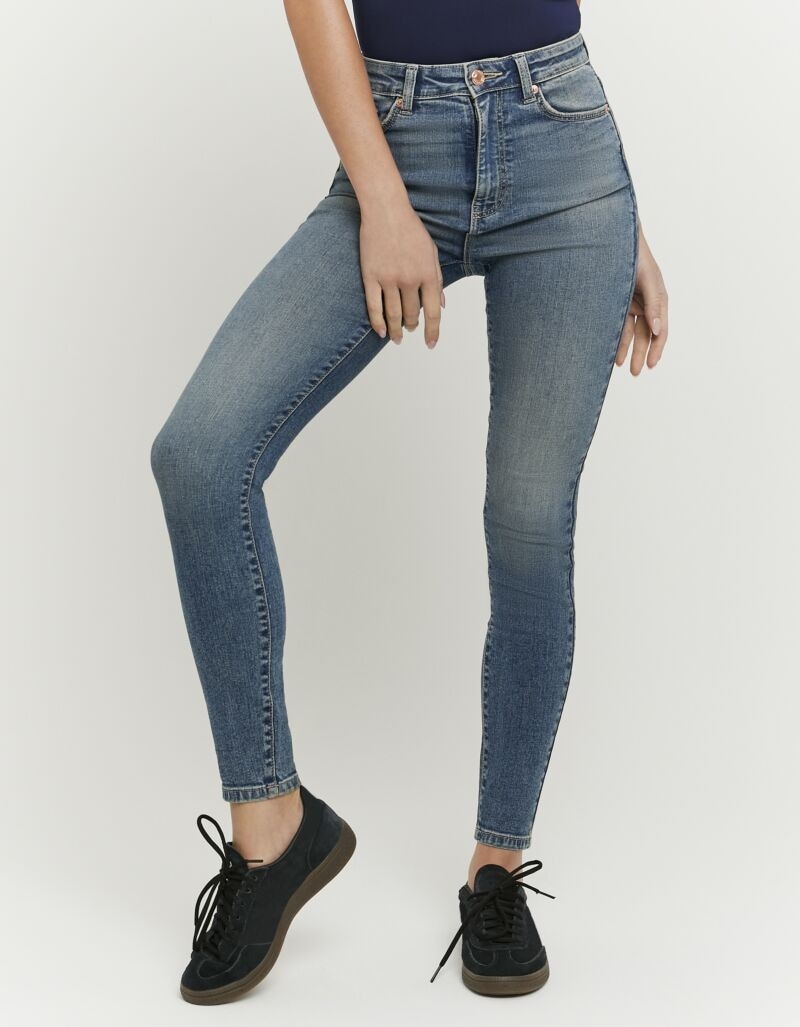Tally Weijl Skinny-fit-Jeans "SPADESMART6" Baumwollmischung, High Waist günstig online kaufen