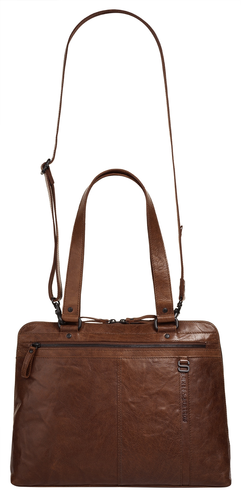 Spikes & Sparrow Shopper »LAPTOP SHOULDER BAG«, echt Leder