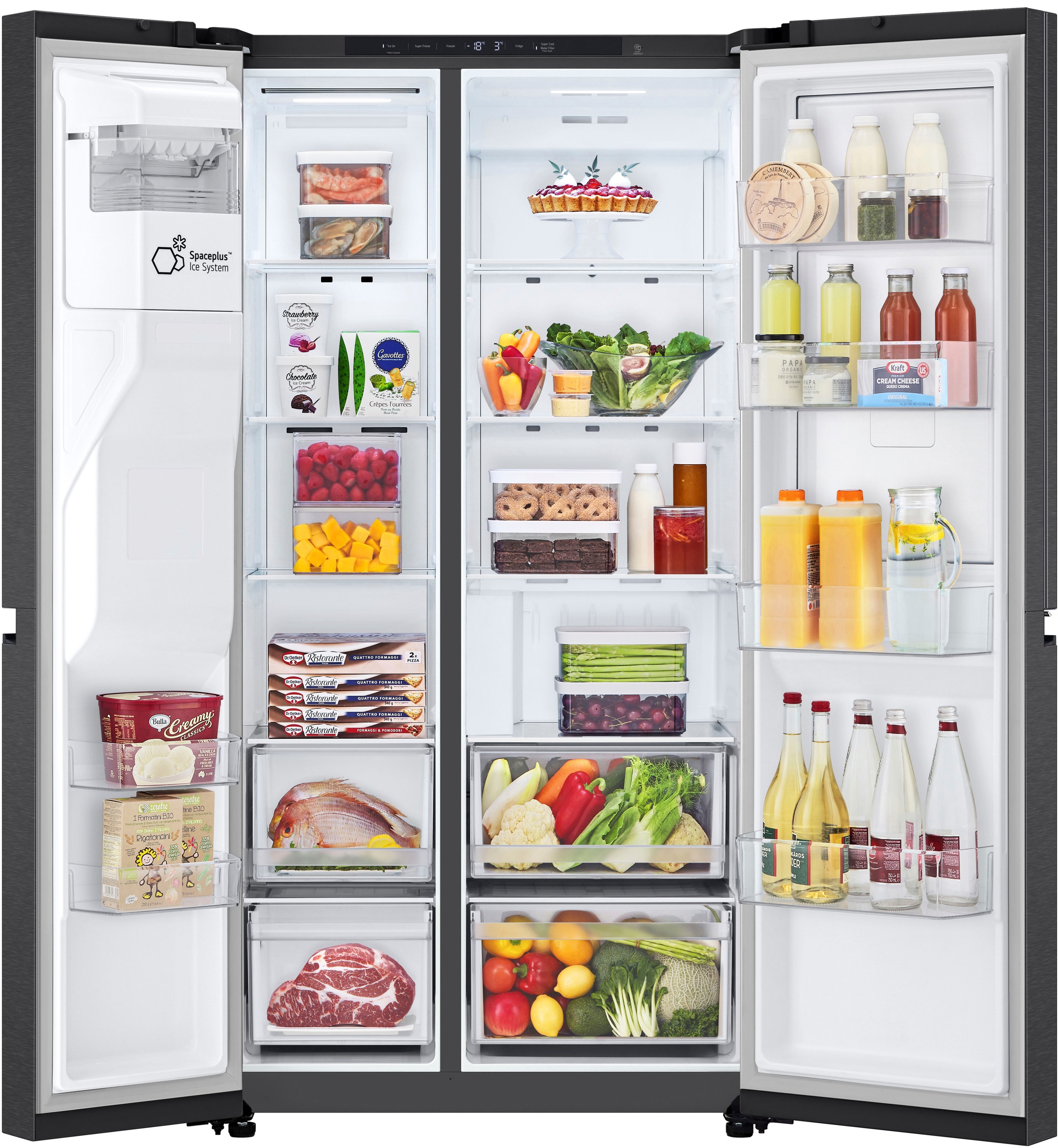 LG Side-by-Side J-Serie "GSJC40EPPE" 179 cm hoch 91,3 cm breit günstig online kaufen