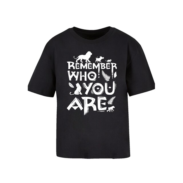 F4NT4STIC T-Shirt »Disney König der Löwen Remember«, Premium Qualität  online bestellen | BAUR