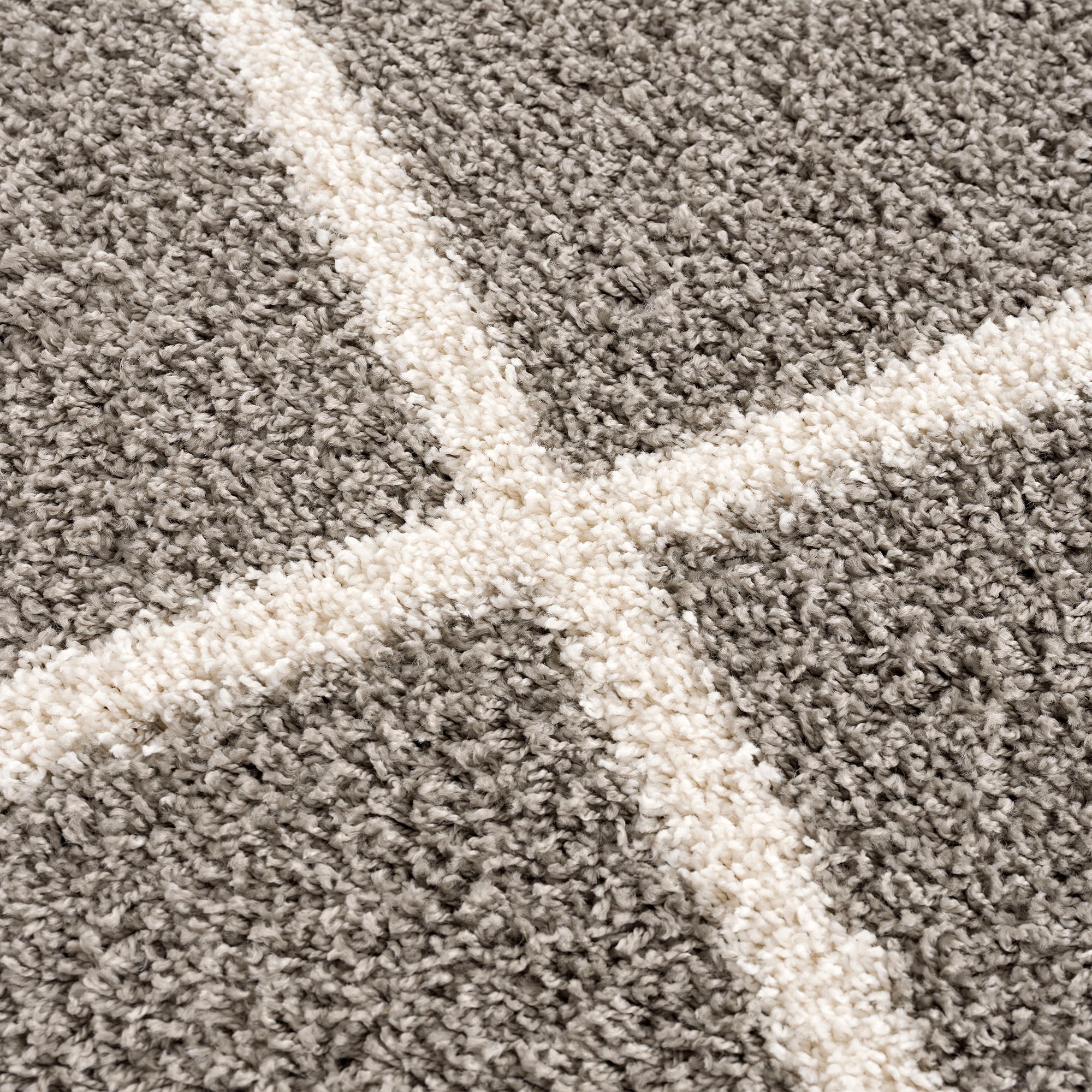 Sanat Hochflor-Teppich »Madrid«, rund, 30 mm Höhe, Wohnzimmer, Langflor, Shaggy Teppich
