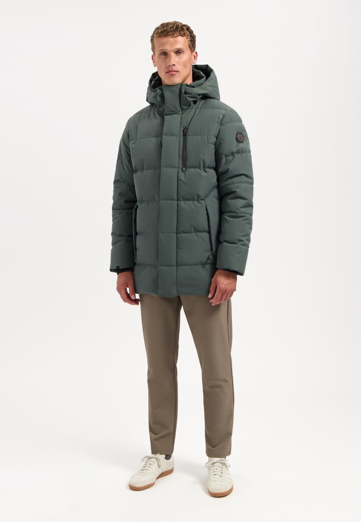 NO EXCESS Parka »No Excess Langer Steppparka«