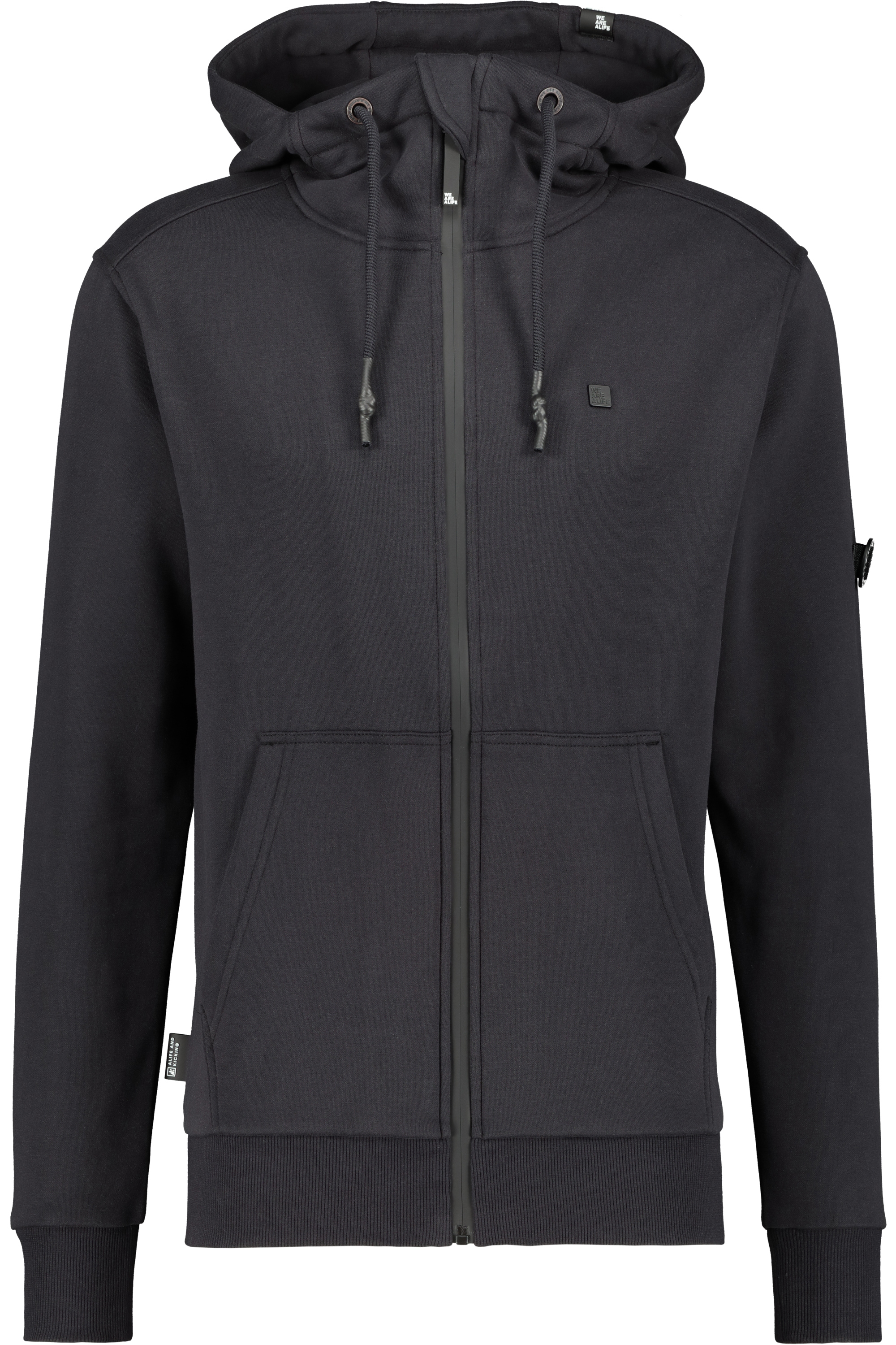 Alife & Kickin Zip-Hoody Trasher smaragd - hier bestellen