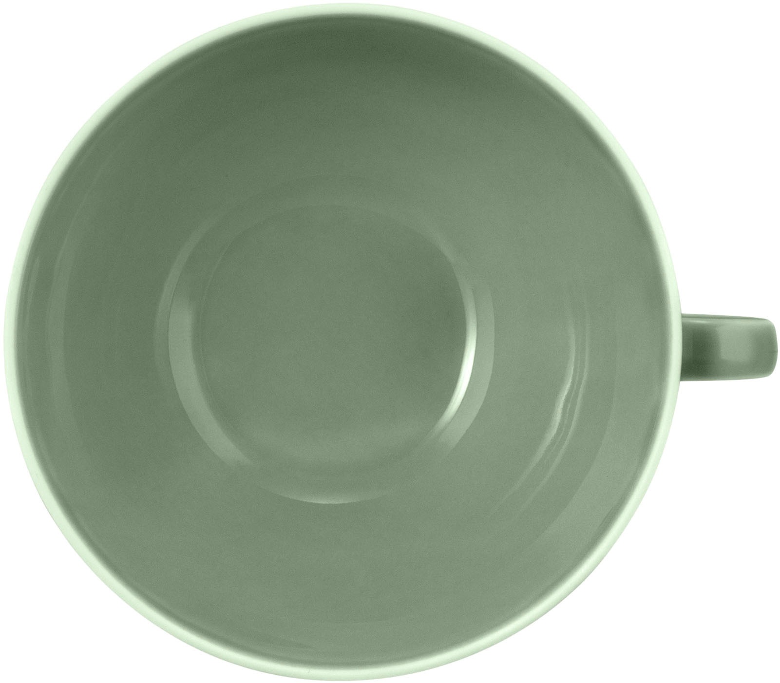 Seltmann Weiden Teeservice »Geschirr-Set Beat«, (Set, 18 tlg., 6 x Teeobertasse, 6 x Kombi-Untertasse klein, 6 x Brotteller), Teller, Tassen, Untertassen, Rillendekor, 18 Teile, für 6 Personen