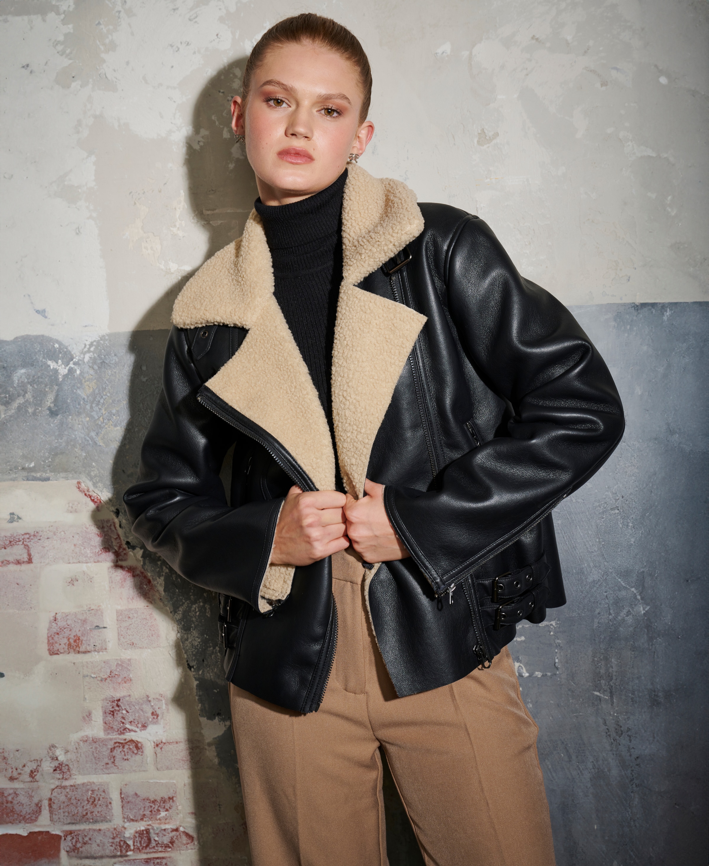 HaILY’S Steppjacke "LS PU JK Ra44monda" günstig online kaufen