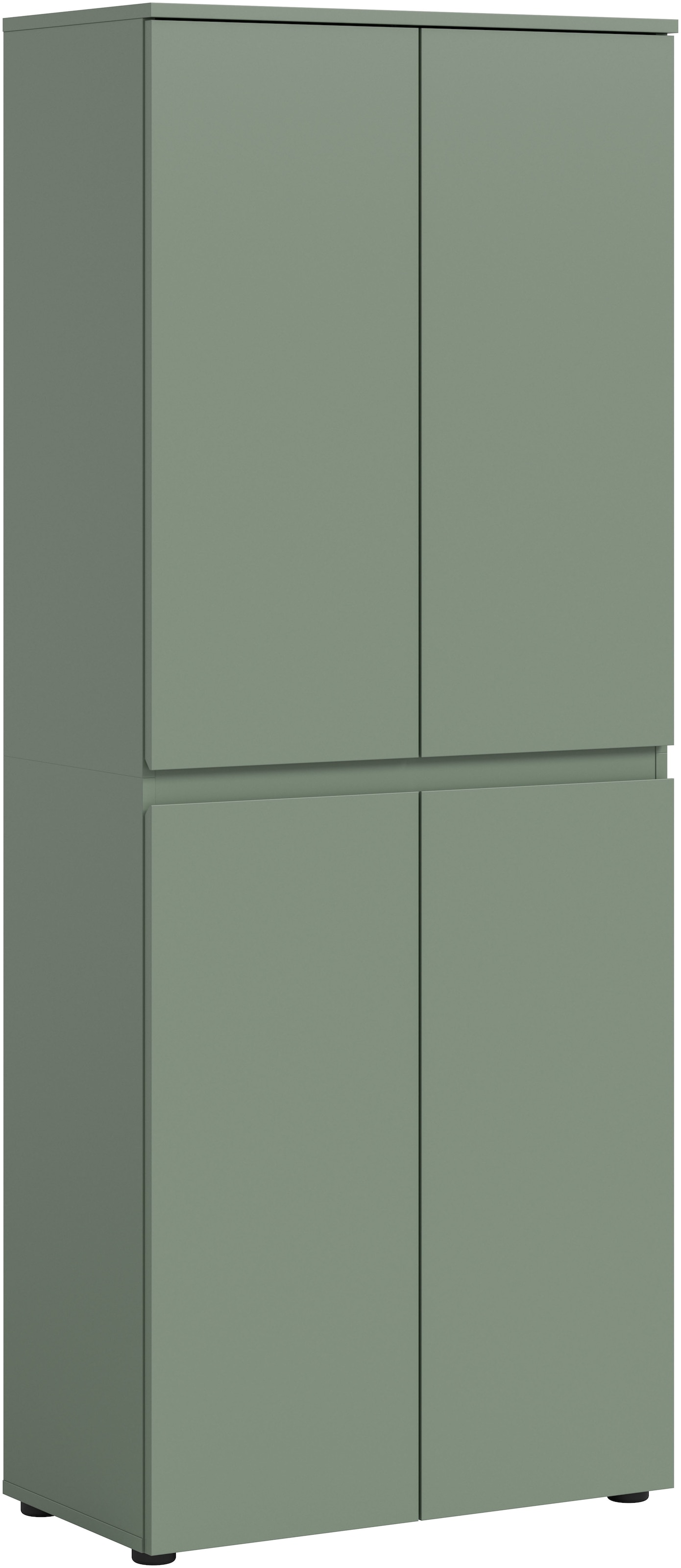 Home affaire Mehrzweckschrank "CIPELA, 70x175 cm, viel Stauraum, variable Einlegeböden, Kleiderstange" in vielen verschiedenen Trendfarben verfügbar, 1 Stk. tlg. Schuhschrank, Kleiderschrank, Universalschrank, Aktenschrank, Schrank