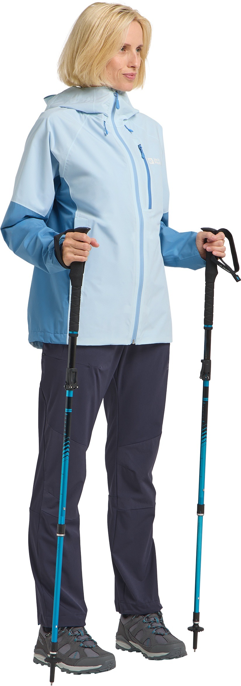 Jack Wolfskin Funktionsjacke »EAGLE PEAK 2L JKT W«, mit Kapuze
