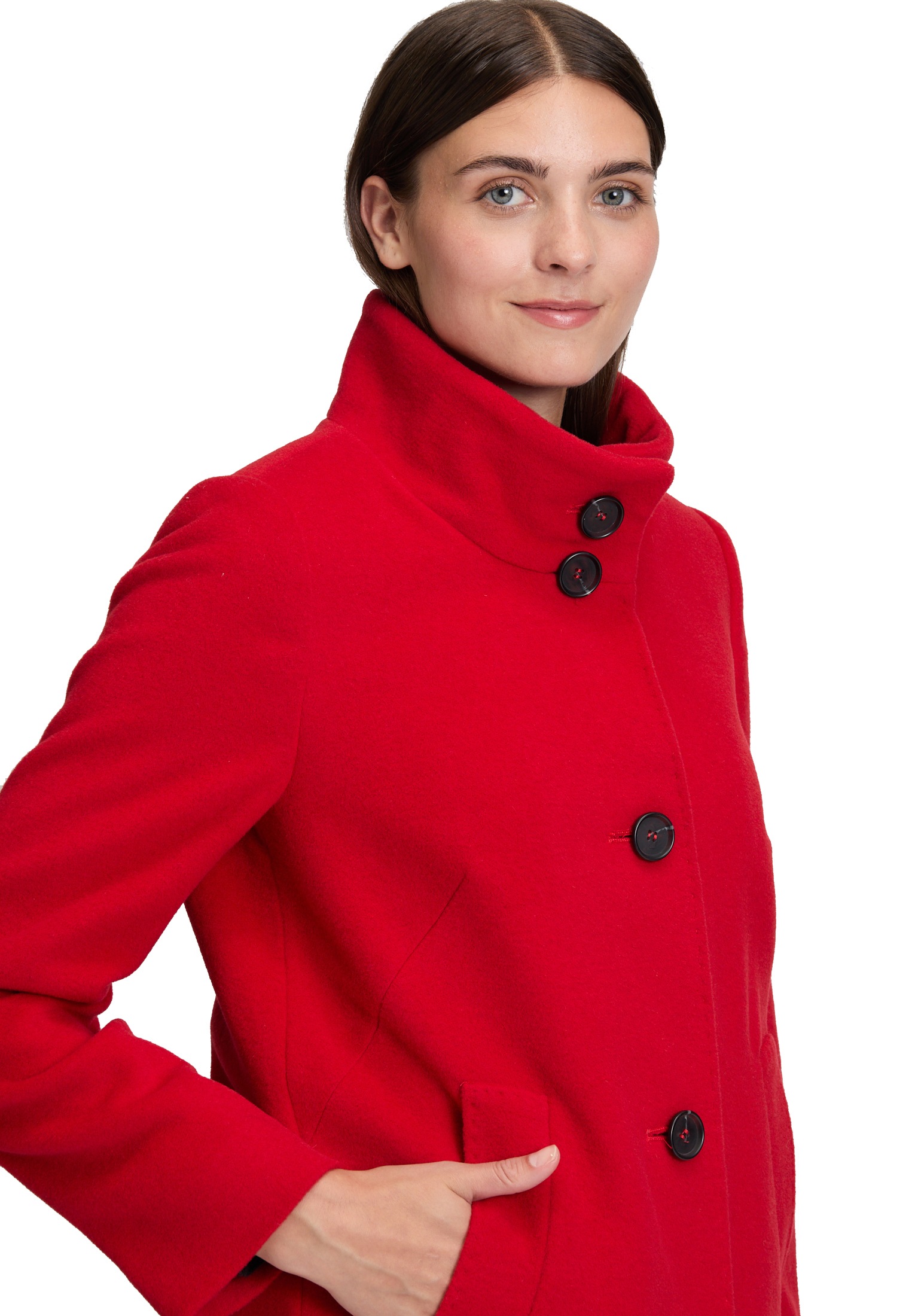 Betty Barclay Wolljacke »Betty Barclay Damen Wollmantel mit Kragen«