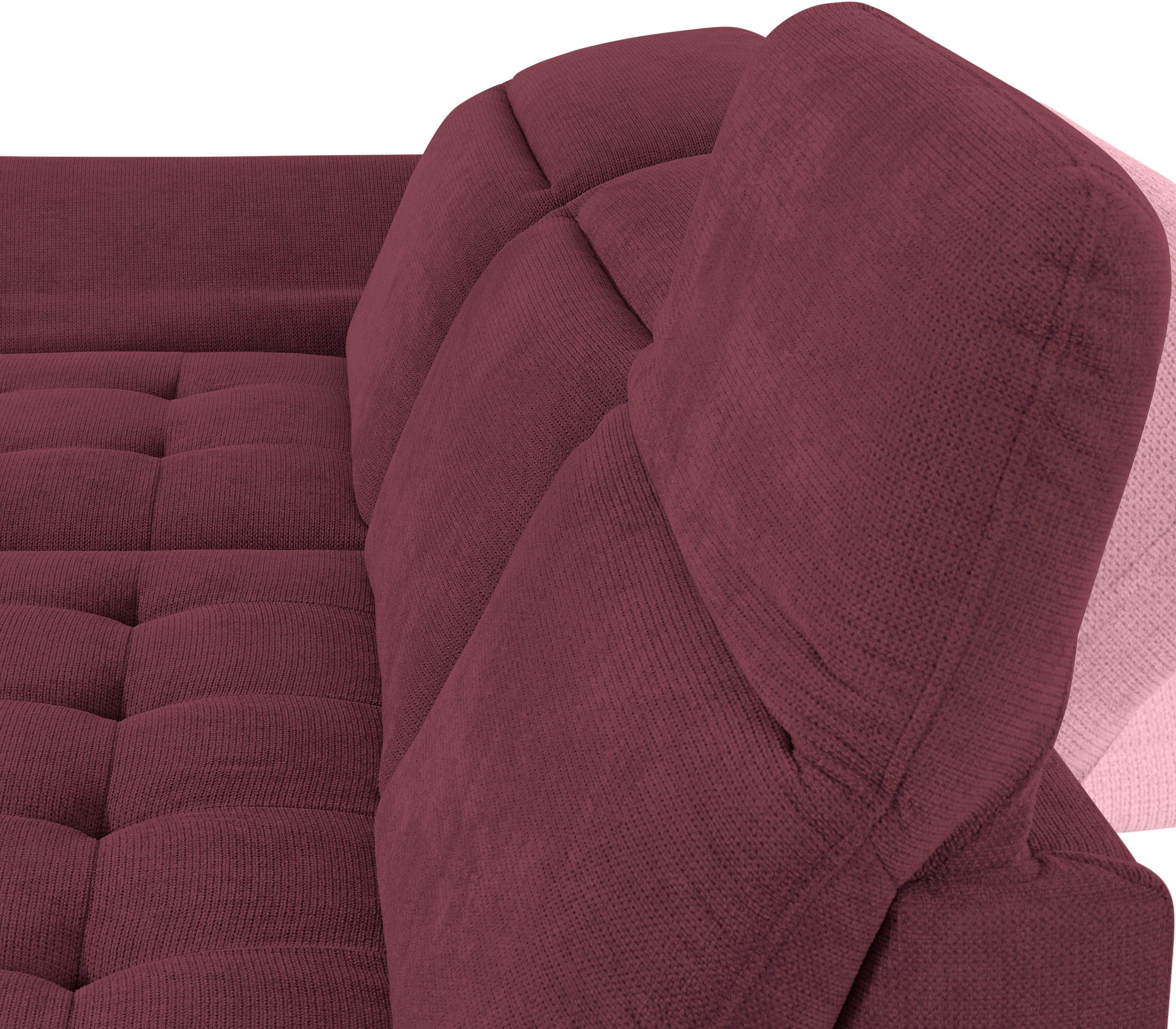 sit&more Ecksofa »Stardust L-Form«, wahlweise mit Bettfunktion und Bettkasten