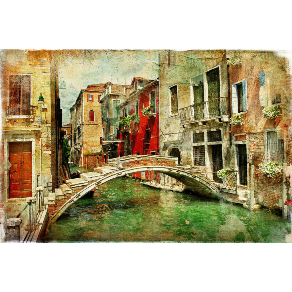 Papermoon Fototapete »Venedig Gemälde«