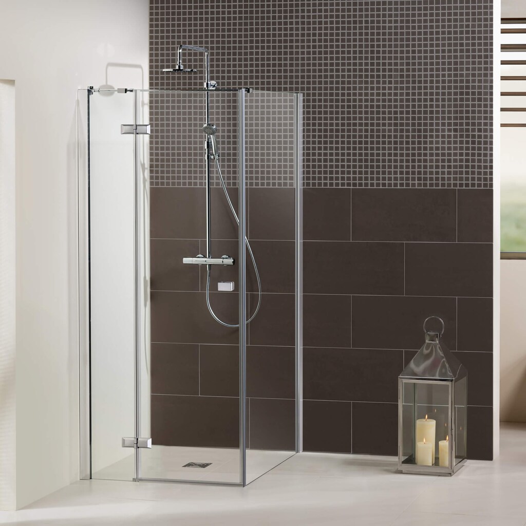 Technik & Freizeit Bad & Sanitär Dusbad Eckdusche »Dusbad Vital 1«, (2 tlg.), Drehtür rechts, Breite: 1200mm, mit Seitenwand, Br Technik & Freizeit Bad & Sanitär Dusbad Eckdusche »Dusbad Vital 1«, (2 tlg.), Drehtür rechts, Breite: 1200mm, mit Seitenwand, Br