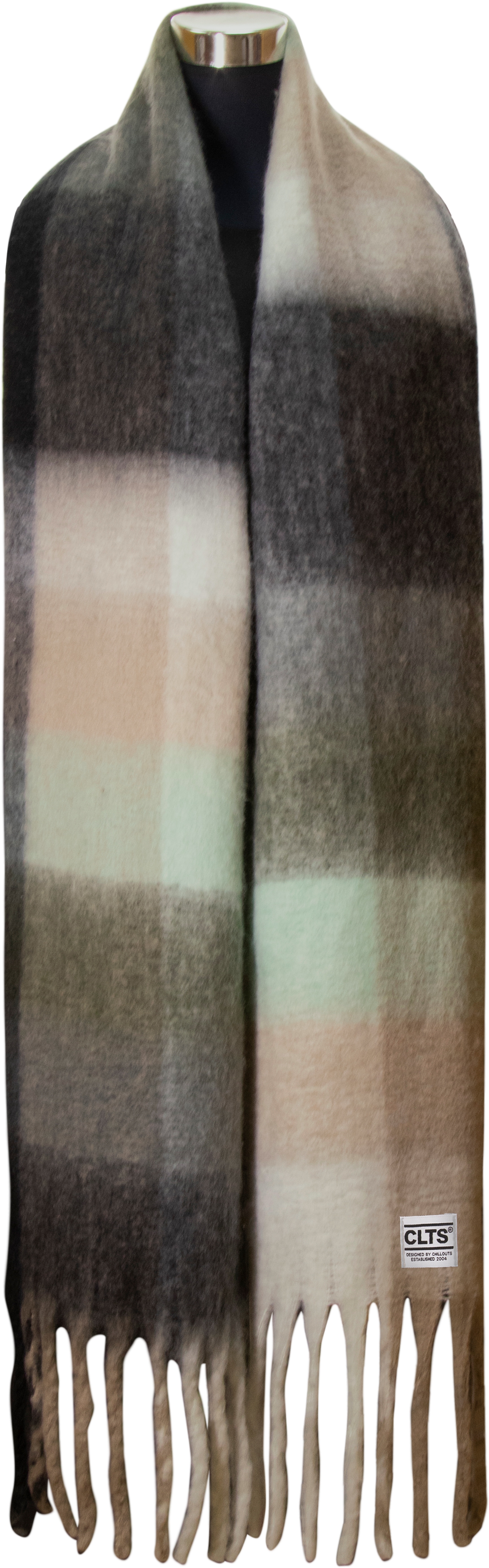 chillouts 1100000002199 "Gero Scarf" mit dicken Fransen