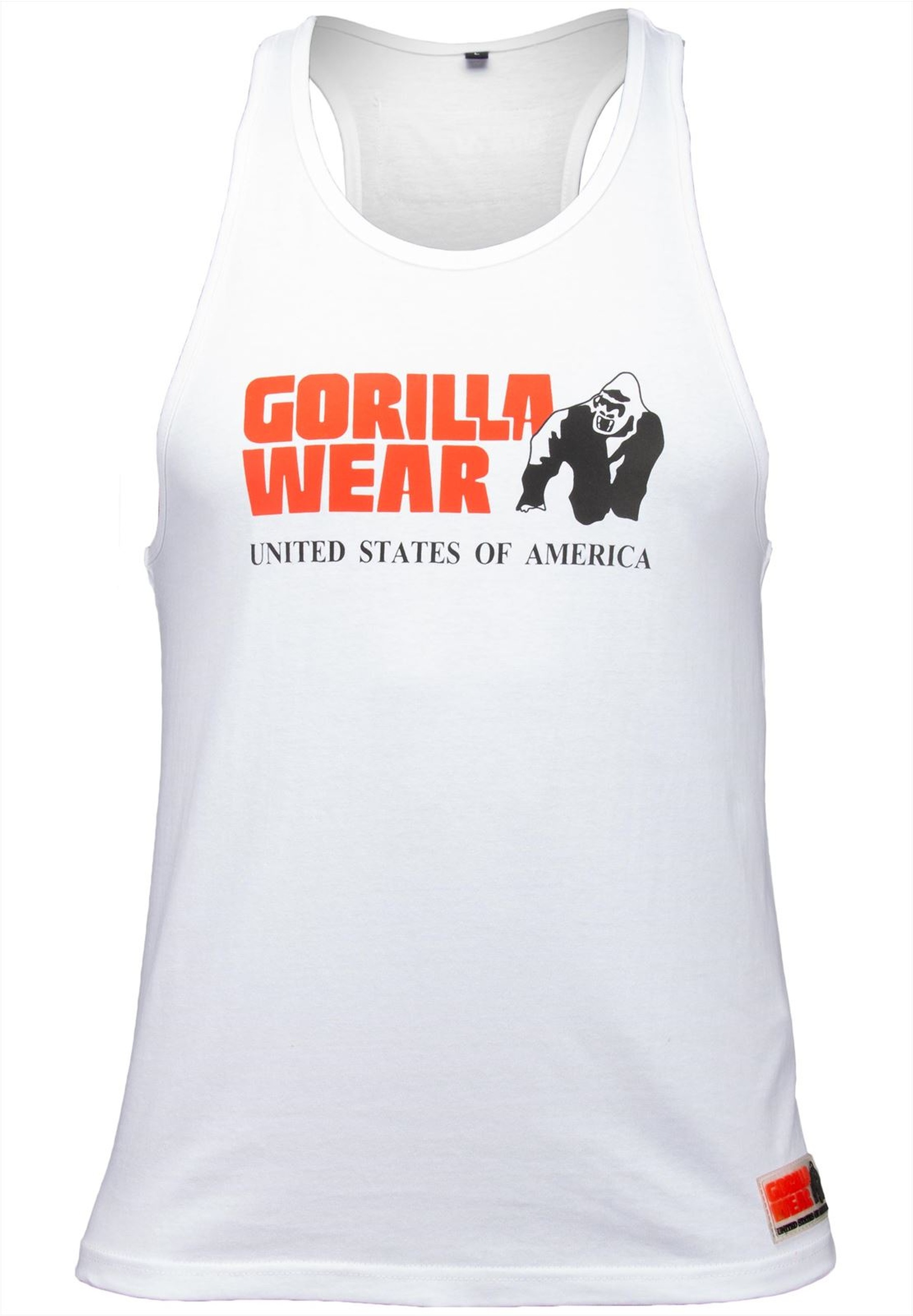 Gorilla Wear Muskelshirt, mit großem Marken-Frontprint
