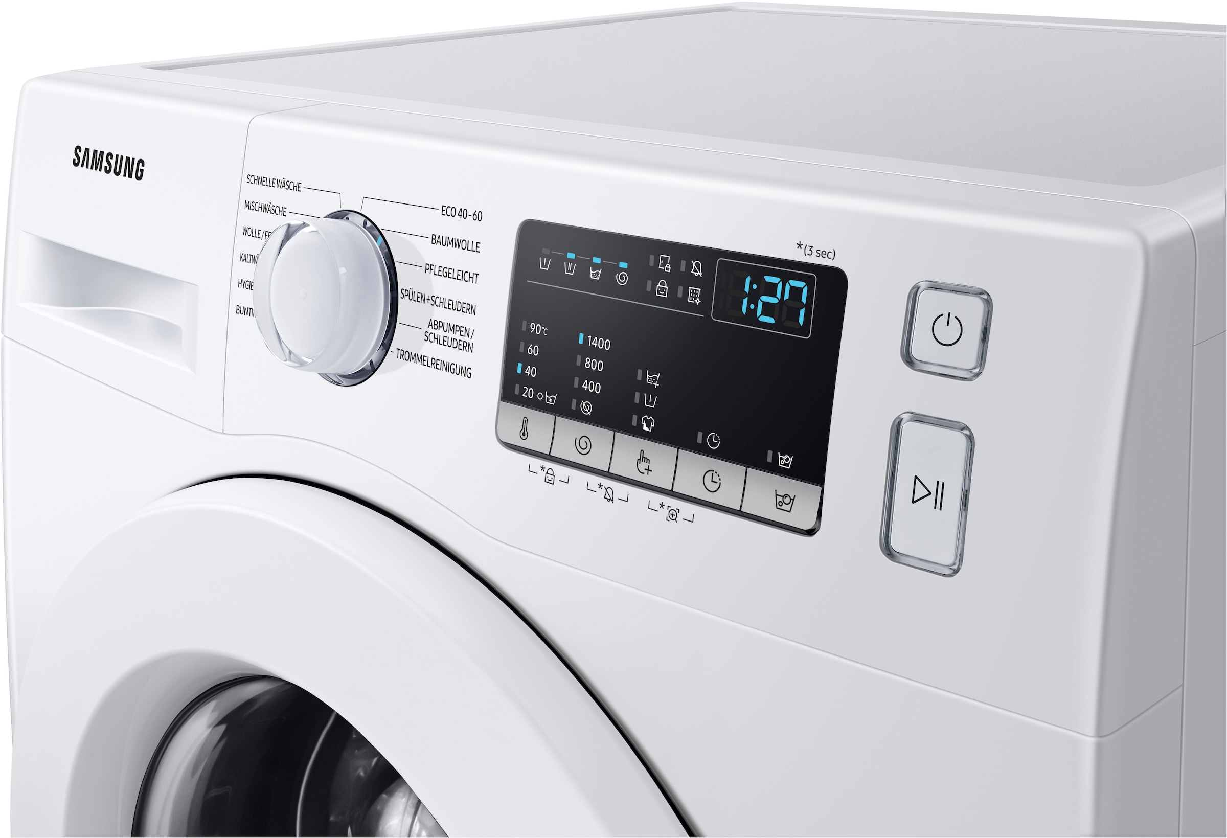 Samsung Waschmaschine »WW90T4048EE«, 9 kg, 1400 U/min