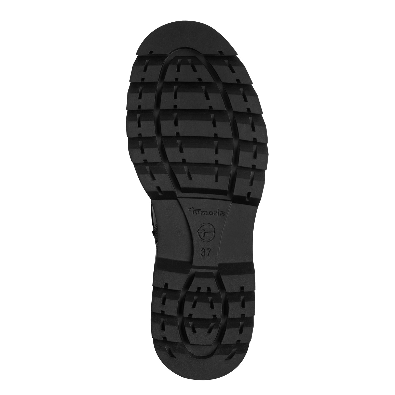 Tamaris Schnürstiefelette, Blockabsatz, Schnürboots mit glänzenden, elastischen Schnürsenkeln