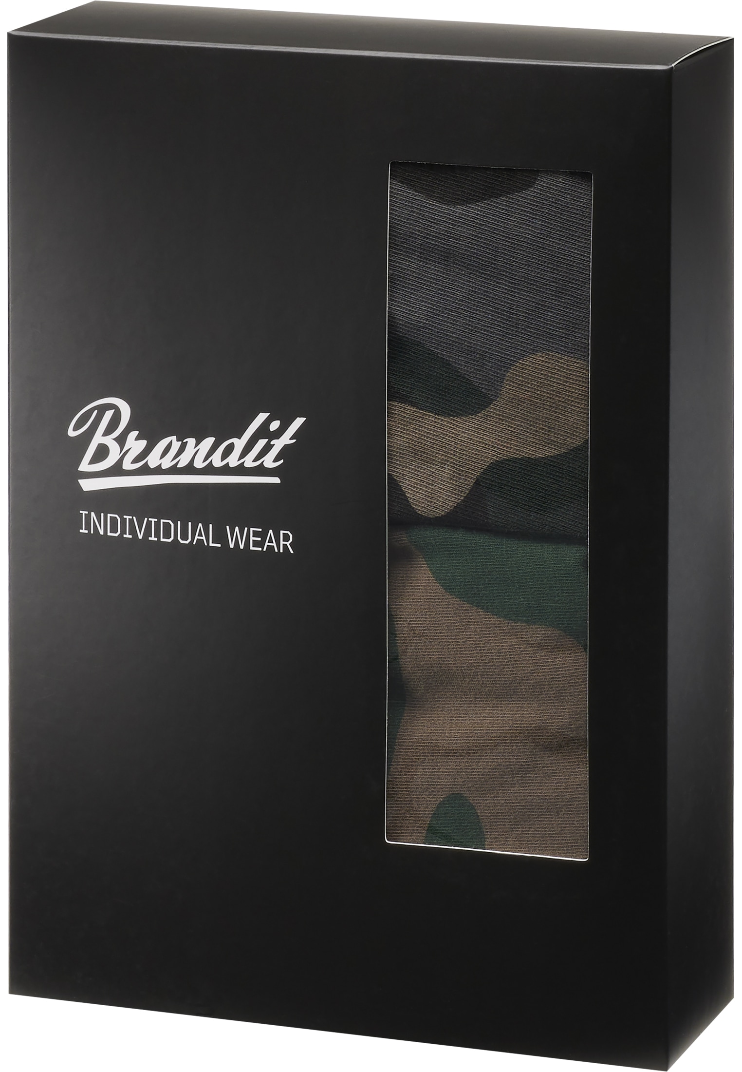 Boxershorts »Brandit Herren Boxershorts Logo 2er Pack«, (1 St.)