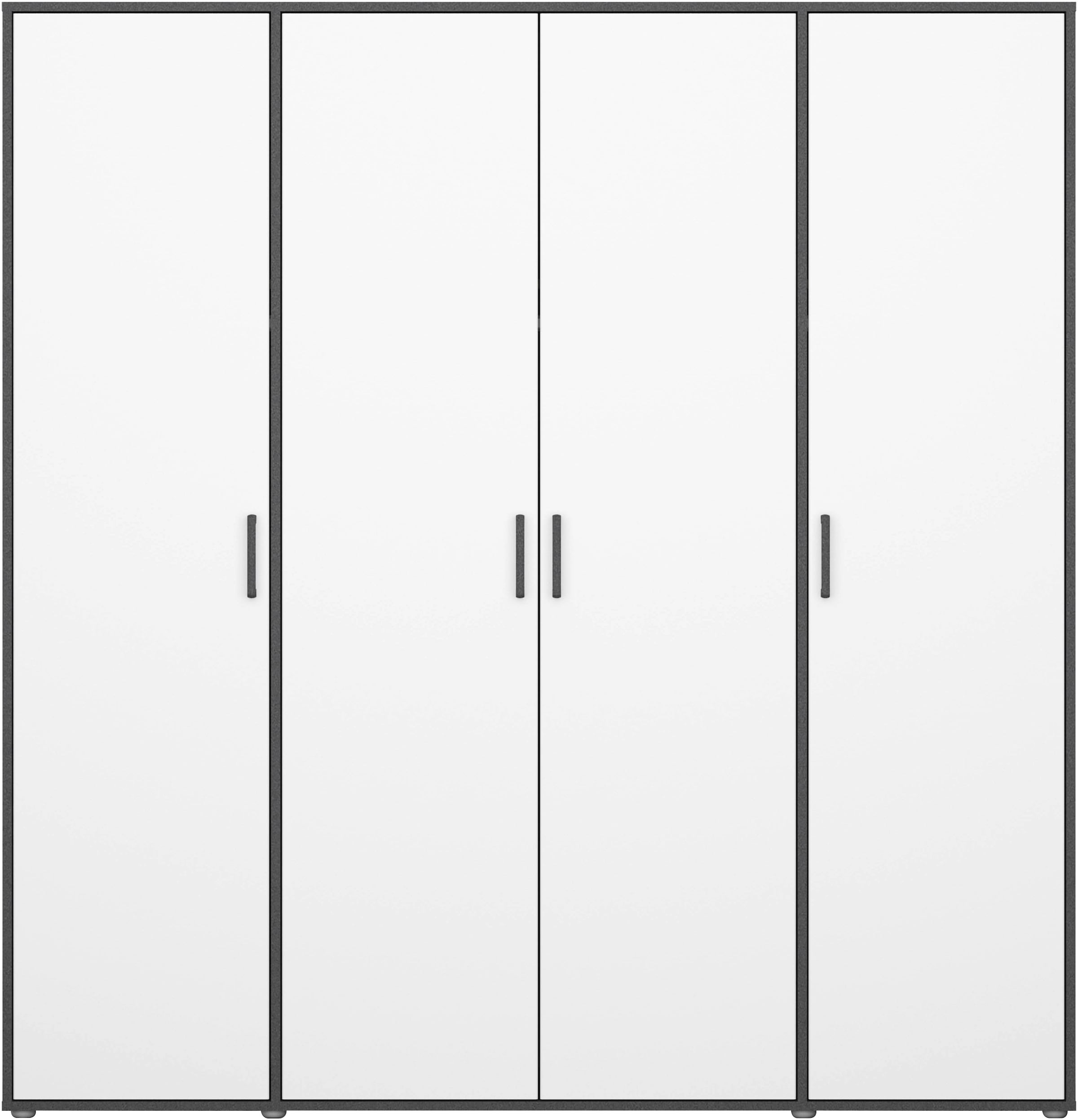 rauch Kleiderschrank »VOYAGER Otto´s Choice Garderobe Wäscheschrank TOPSELLER Schlafzimmer«, (in 3 verschiedenen Ausstattungen BASIC/CLASSIC/PREMIUM), Schrank mit modernen Griffen in viel Stauraum MADE IN GERMANY