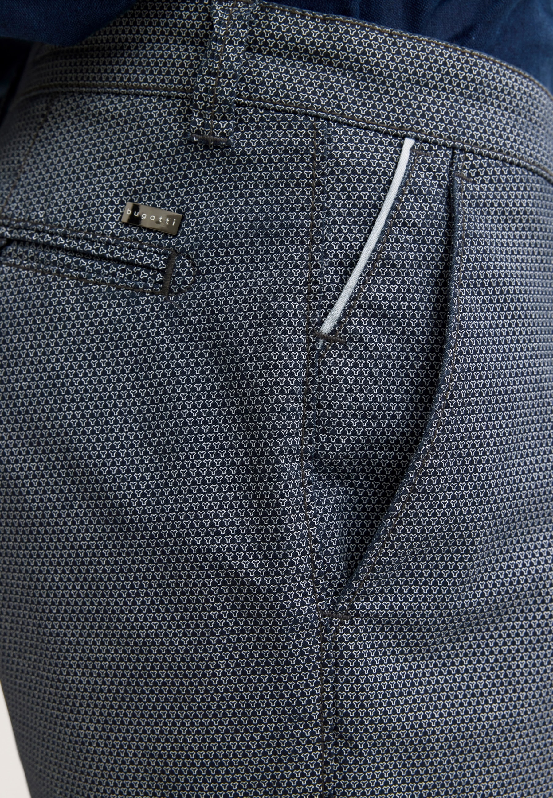 bugatti Bermudas  Modern Fit aus Baumwoll-Elasthan-Mix