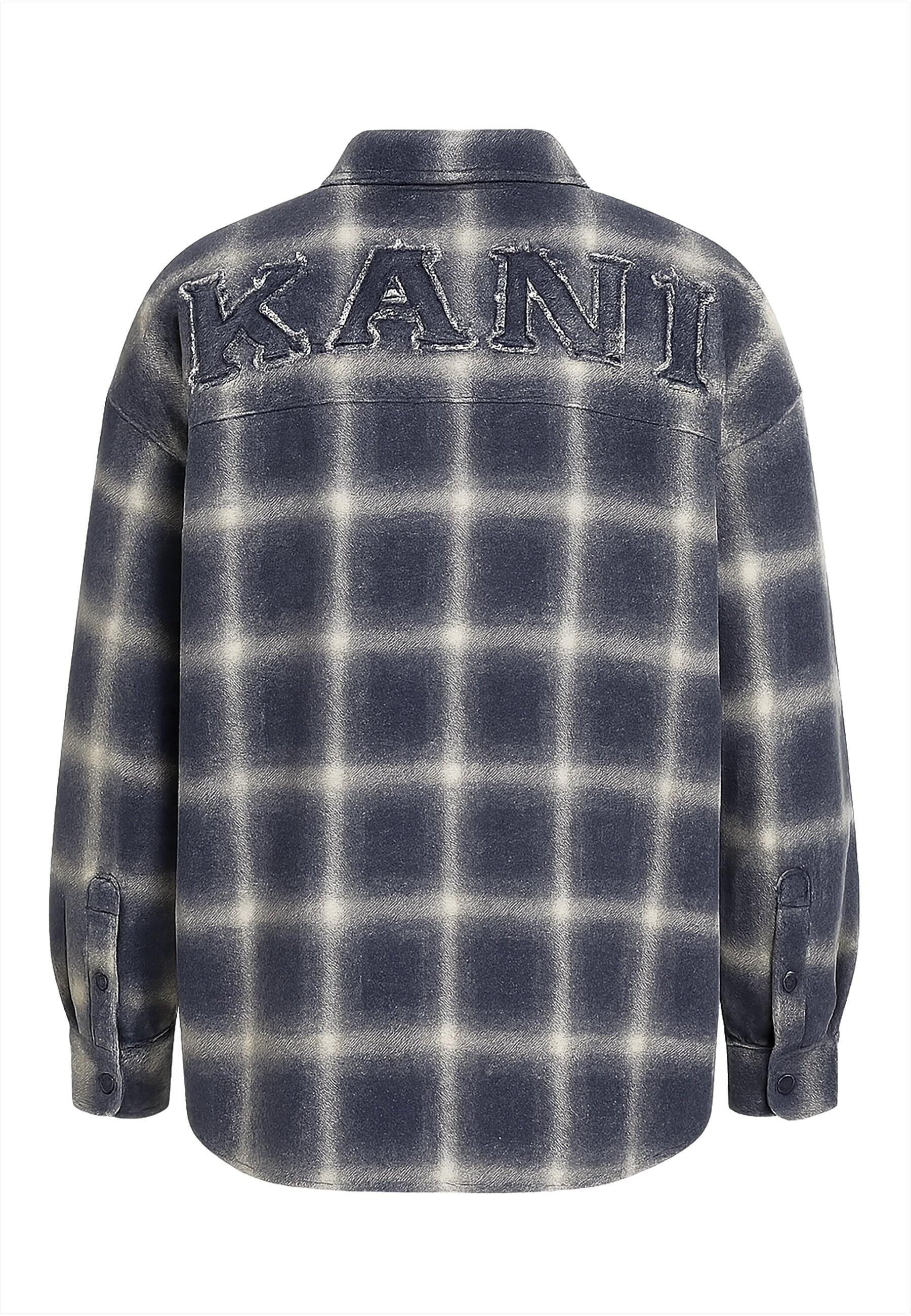 Karl Kani Langarmhemd »Karl Kani Karl Kani Small Signature Distressed Check Overshirt«, (1 tlg.)