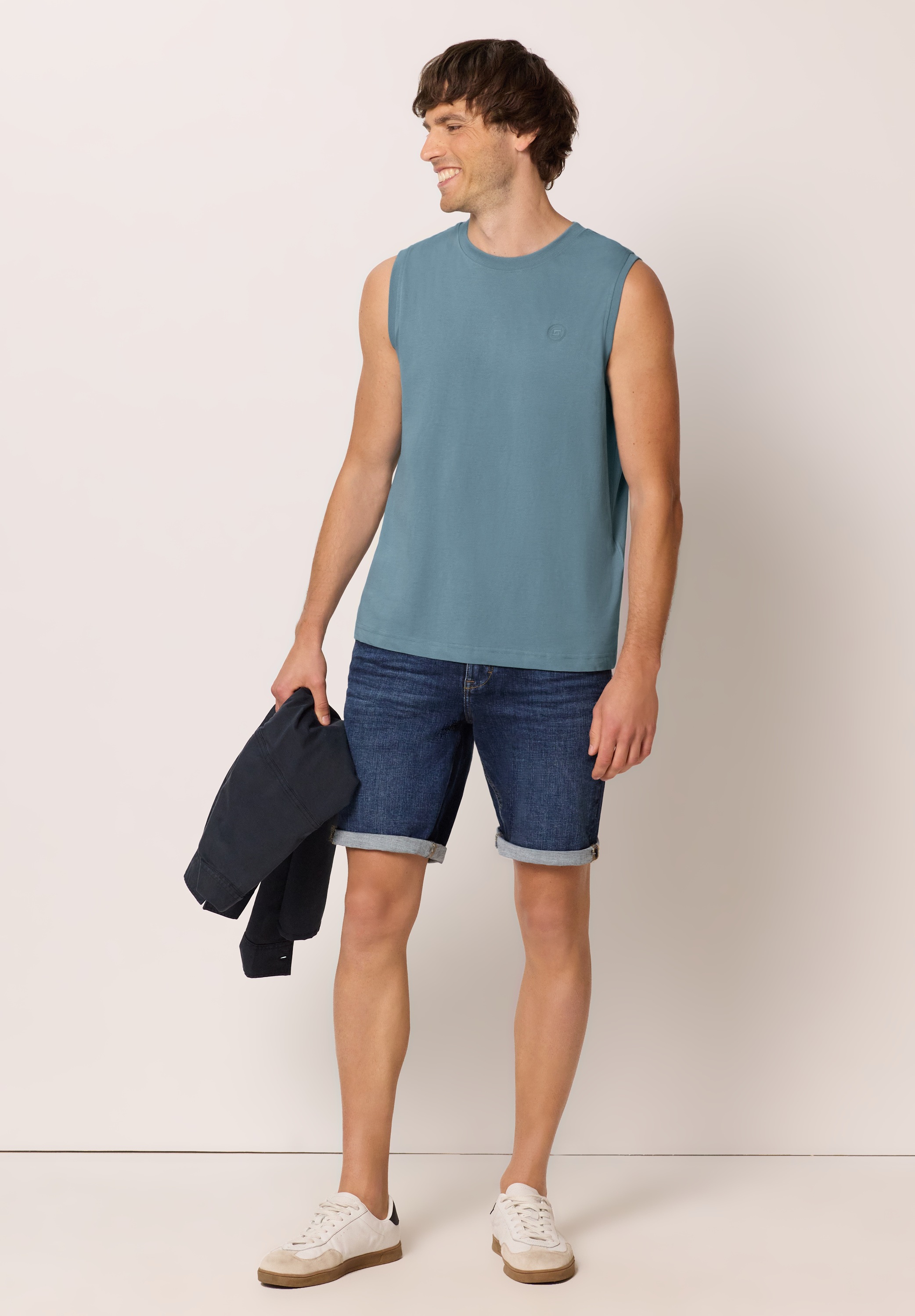 STREET ONE MEN Tanktop in Unifarbe