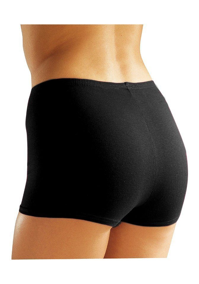 PETITE FLEUR Damen Panty, Gr. 52, schwarz, Obermaterial: 95% Baumwolle, 5% Elasthan, unifarben, Unterhosen, aus elastischer Baumwoll-Qualität