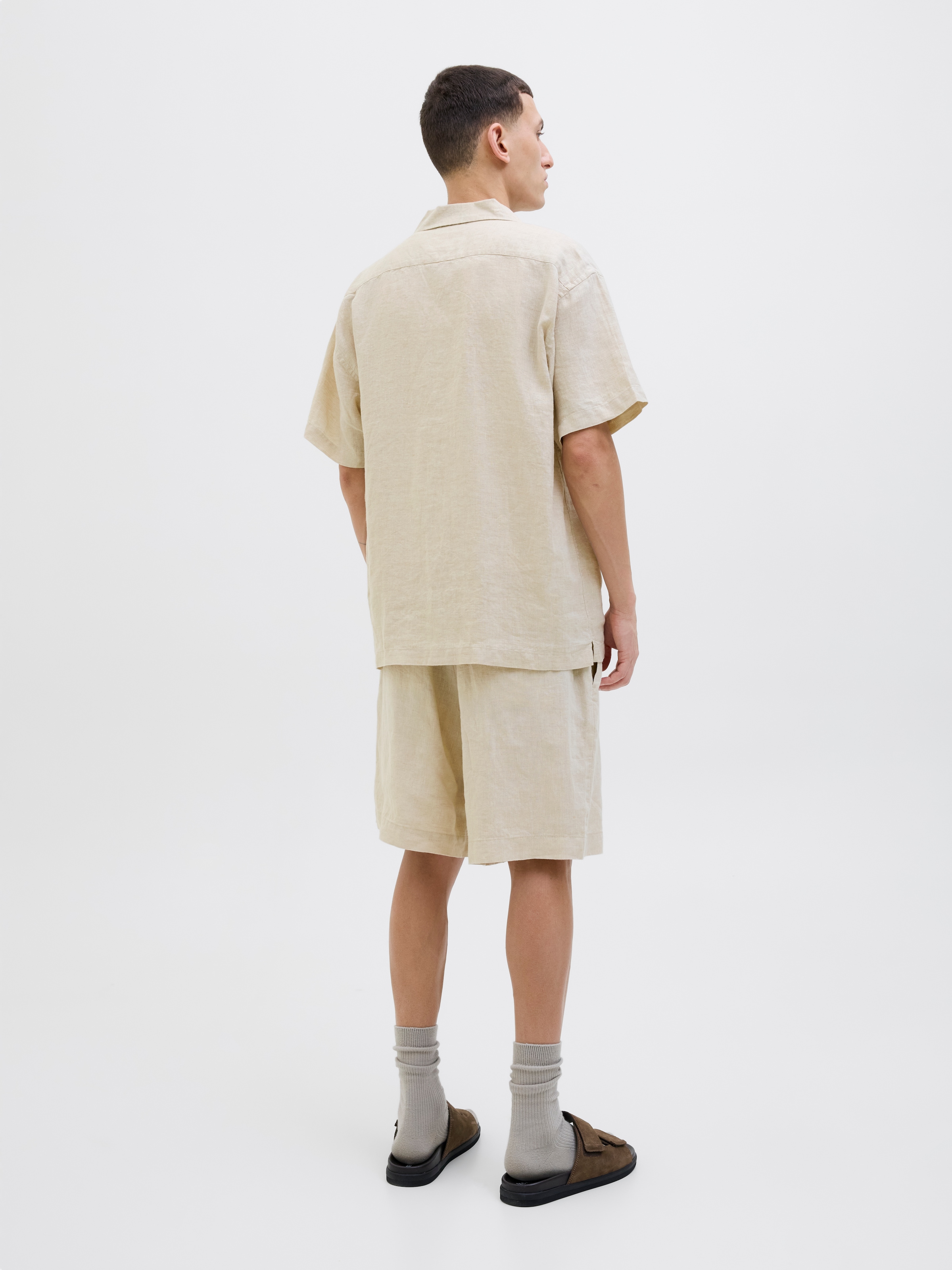 Jack & Jones Shorts »JPSTBILL LAWRENCE LINEN SHORTS SRT LN«
