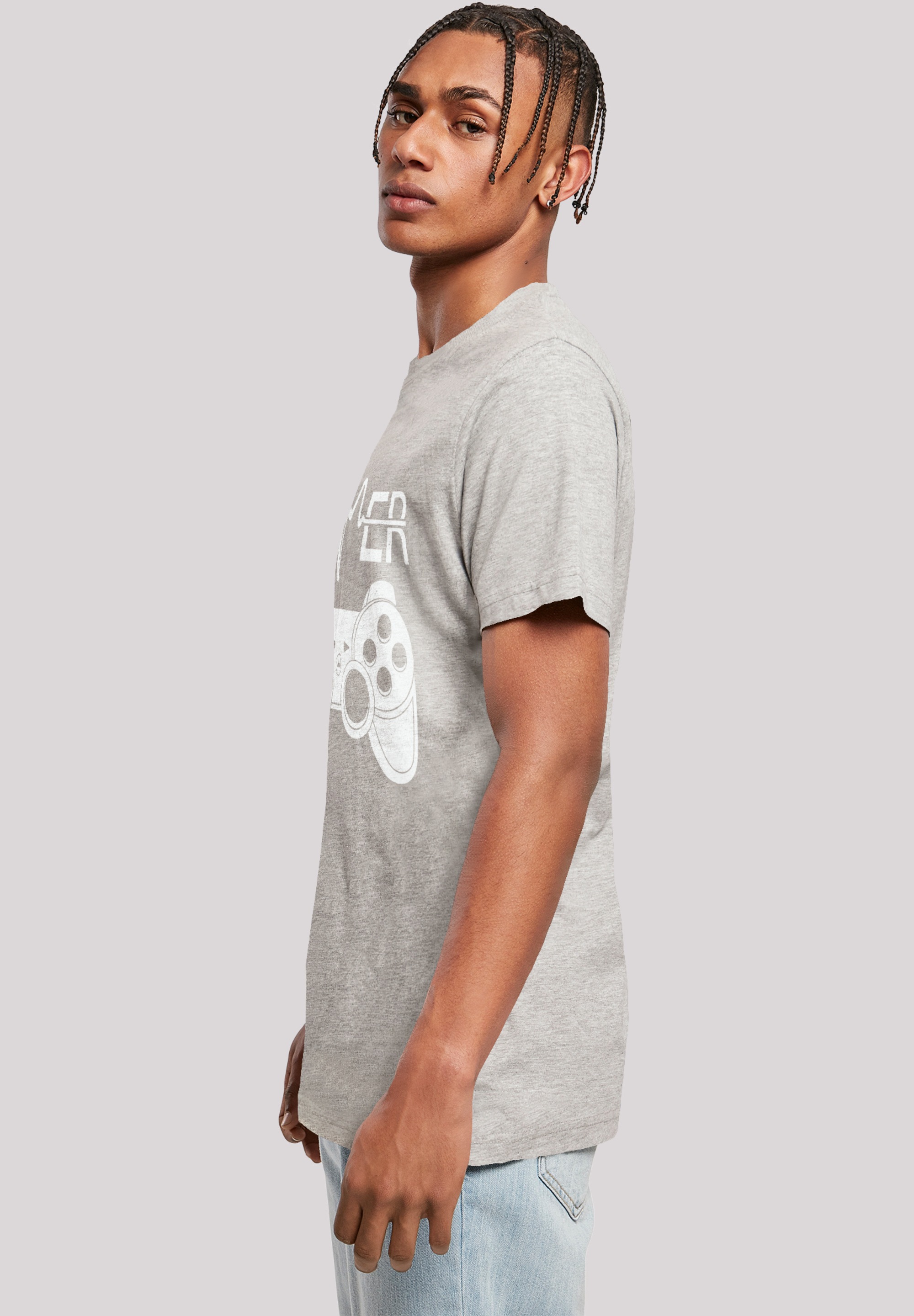 F4NT4STIC T-Shirt »Gamer Herzschlag«, Premium Qualität