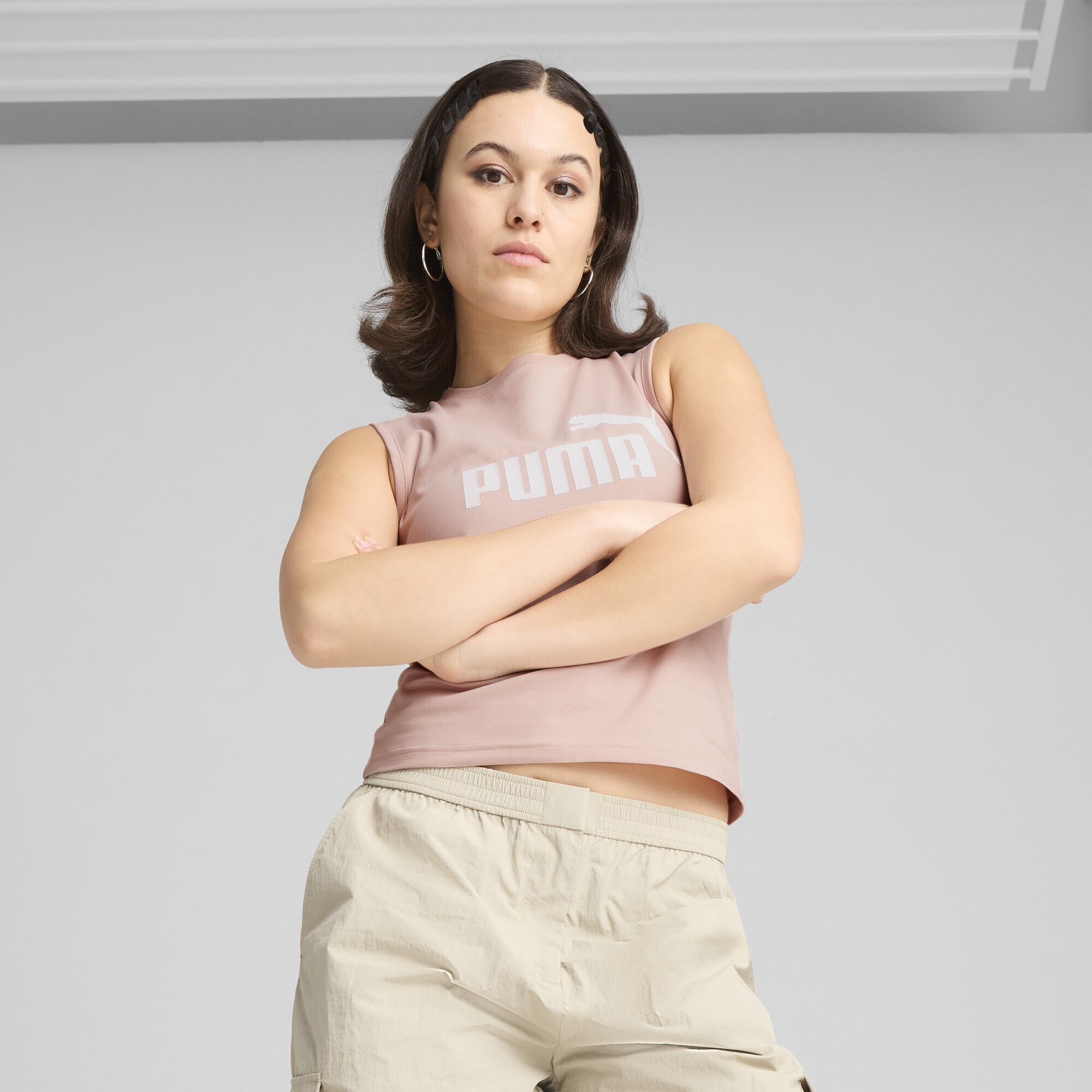 PUMA Tanktop »ESS No. 1 Logo Slim Tanktop Damen«