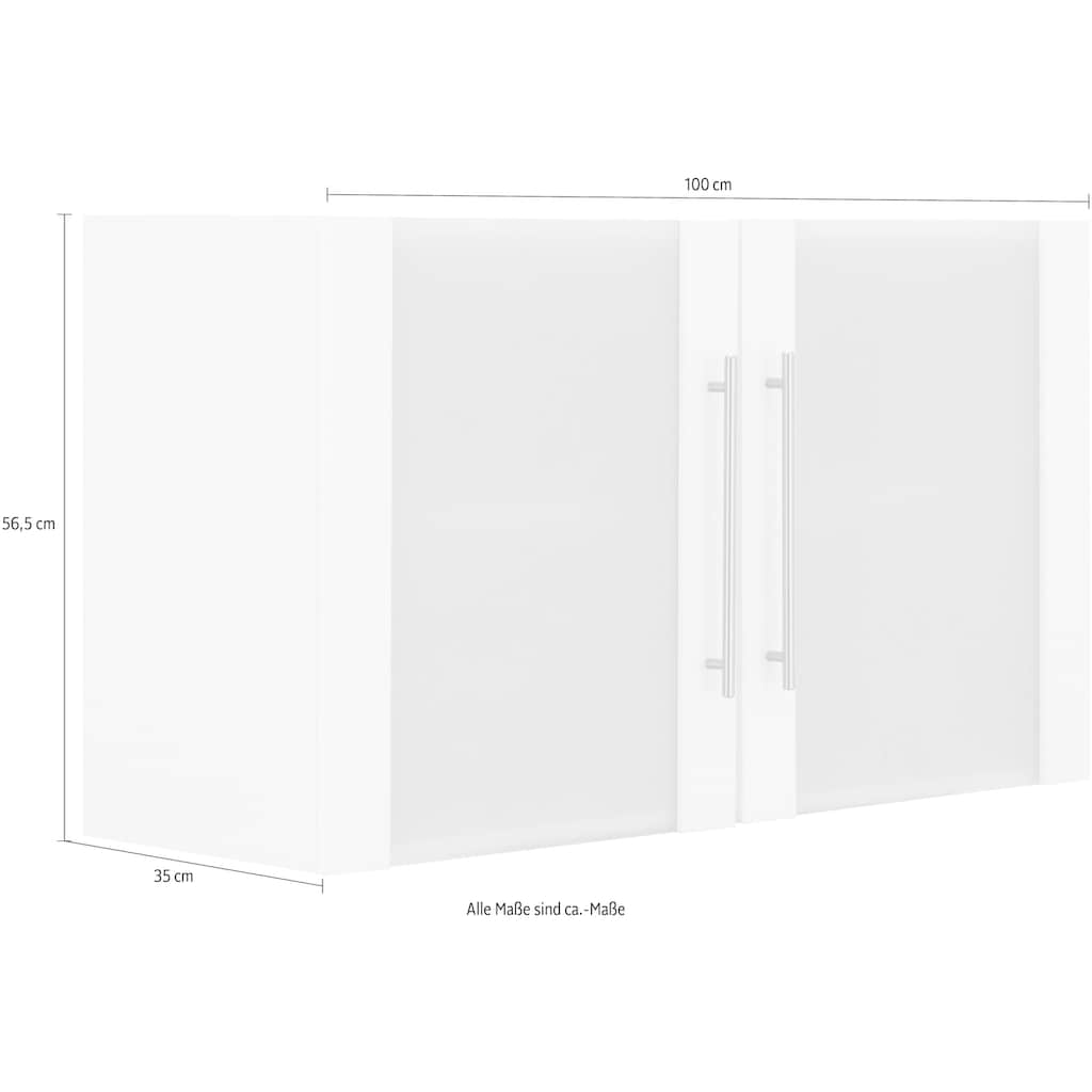 wiho Küchen Glashängeschrank »Unna«