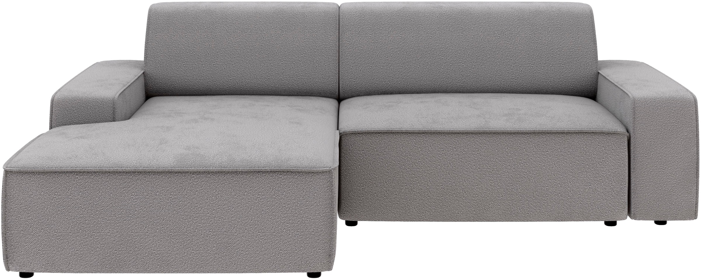 TRENDMANUFAKTUR Ecksofa »Graz, wahlweise mit Sitzvorschub und Bettkasten, L-Form, Breite 246 cm«, in Cord-, haustierfreundlichem LEO Struktur- oder LUMOS-3D-Bezug
