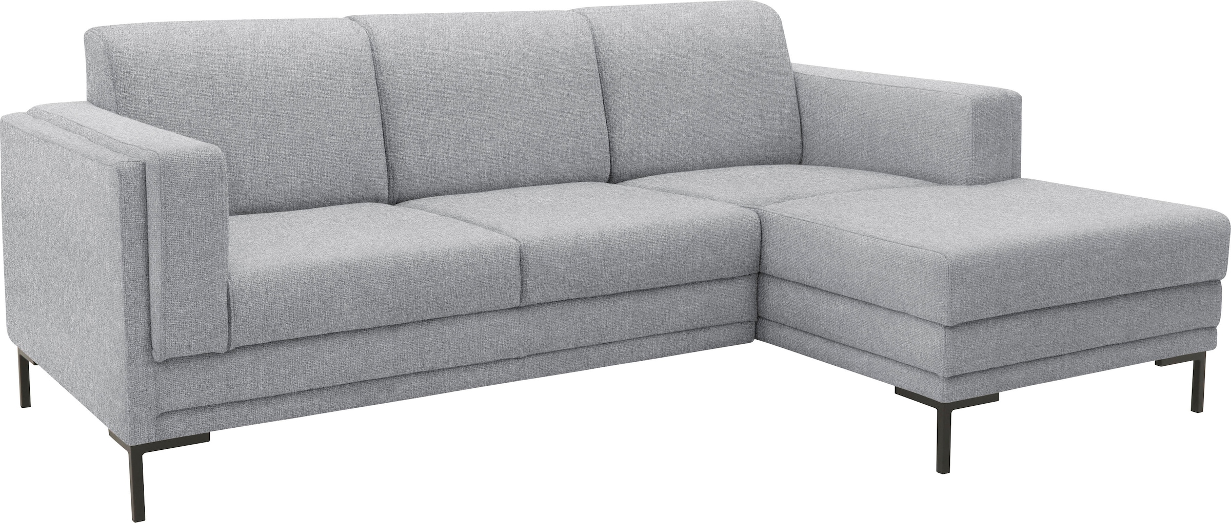 LOOKS by Wolfgang Joop Ecksofa »LOOKS VII L-Form«, klare Linien, edles Design