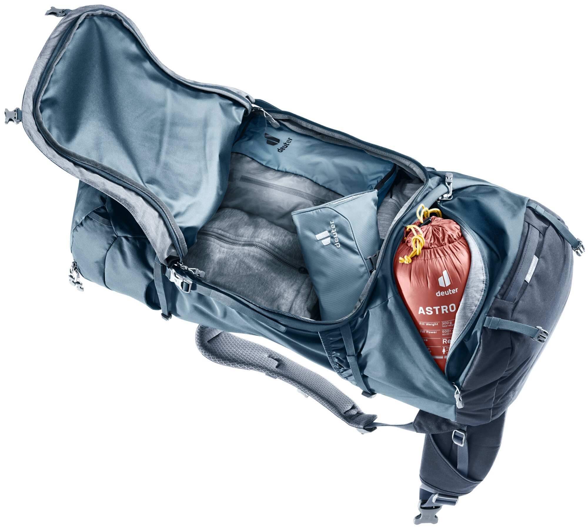 deuter Reiserucksack »Voyager 65+10« für ausgedehnte Touren, 75 Liter Volumen, mit Contact-Rückensystem